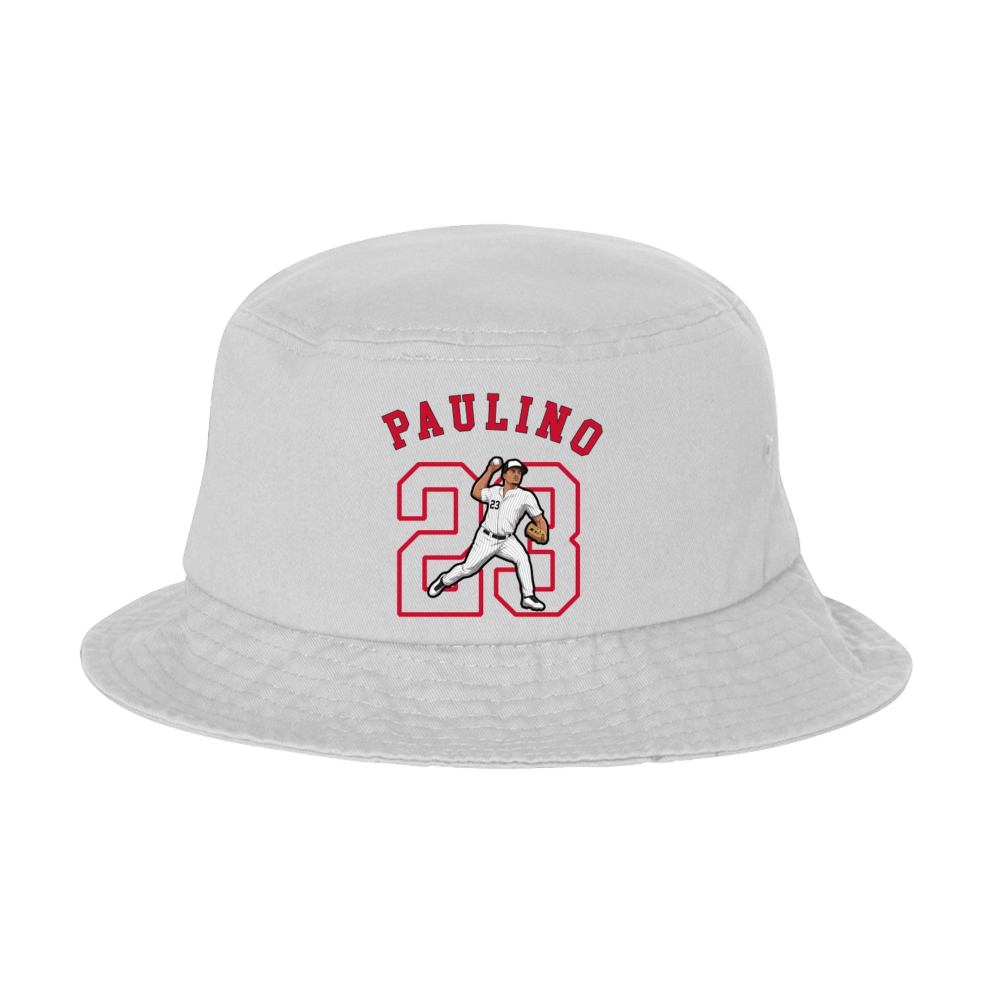 Bucket Cap — Shirsey Arch in White