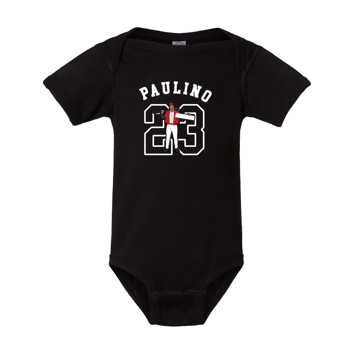 Baby Onesie — Shirsey Arch in Black
