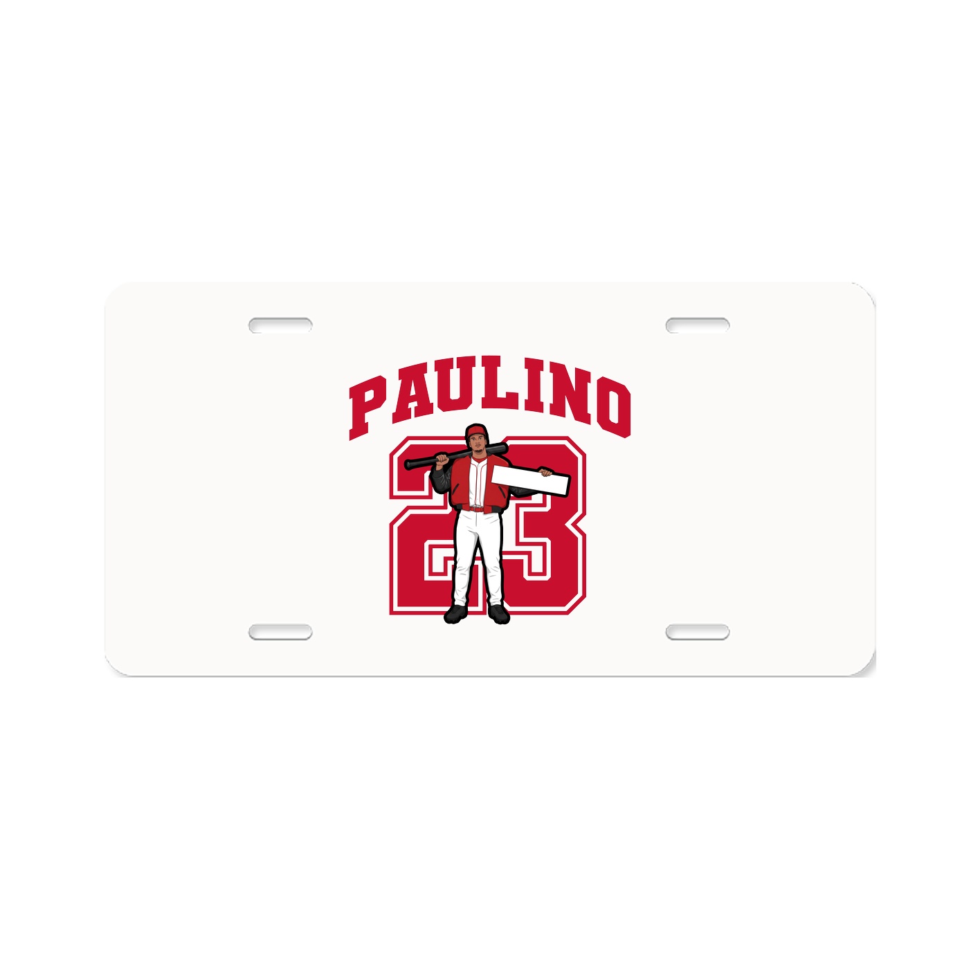 License Plate — Number in Classic