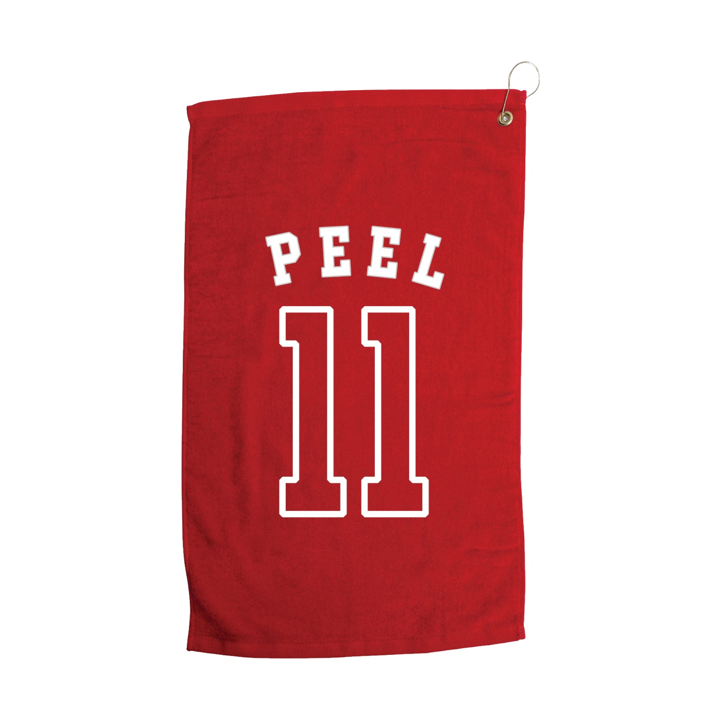 Golf Towel — Shirsey Arch in Red