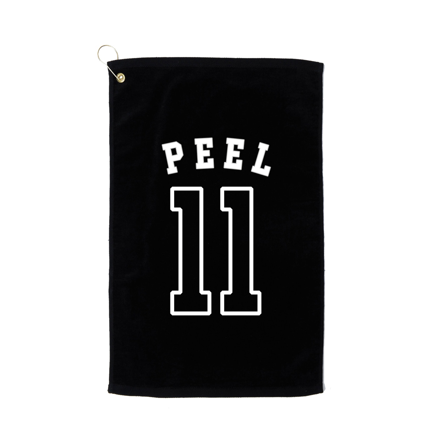 Golf Towel — Shirsey Arch in Black
