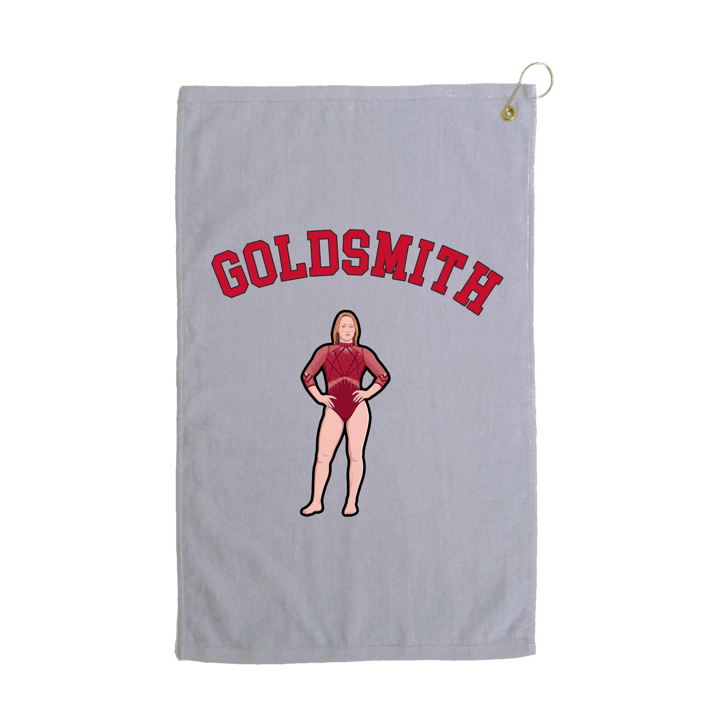 Golf Towel — Shirsey Arch in Grey