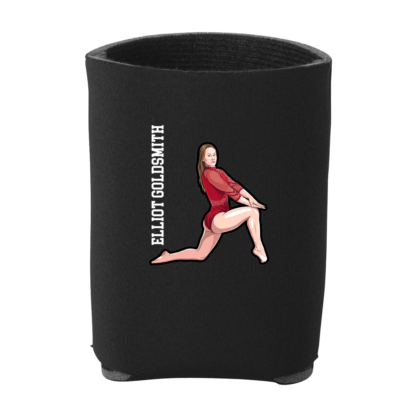 Can Holder — Name Vertical in Black