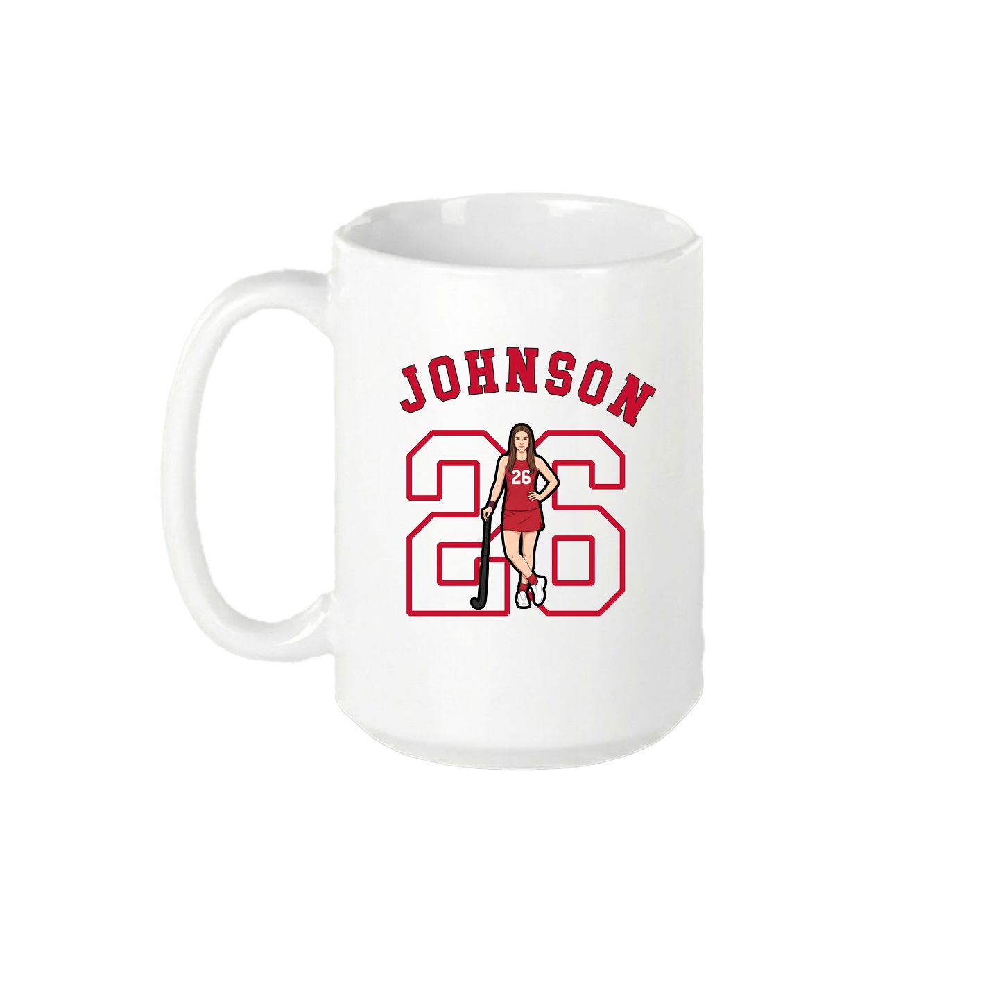 15oz Coffee Mug — Shirsey Arch in White