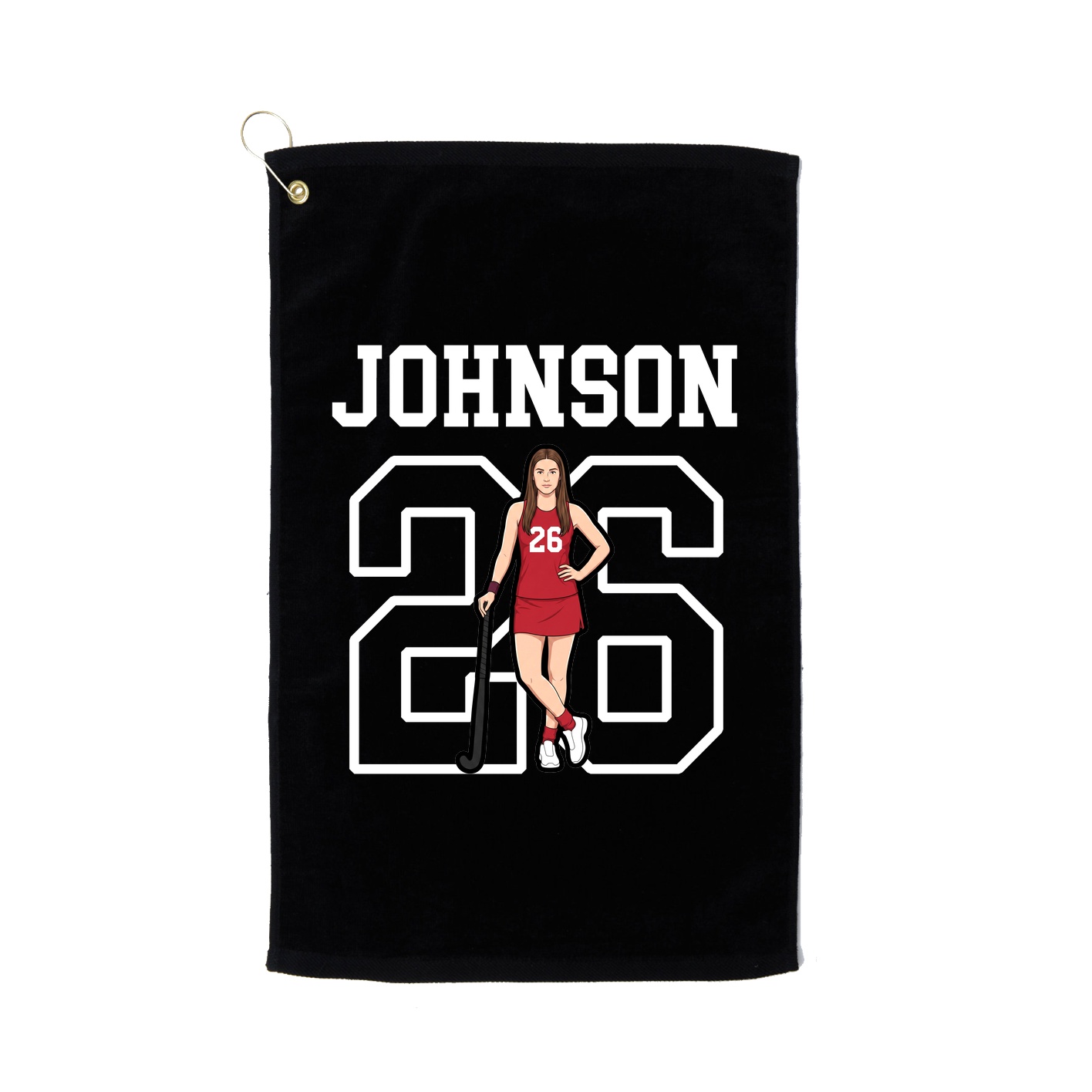 Golf Towel — Shirsey in Black