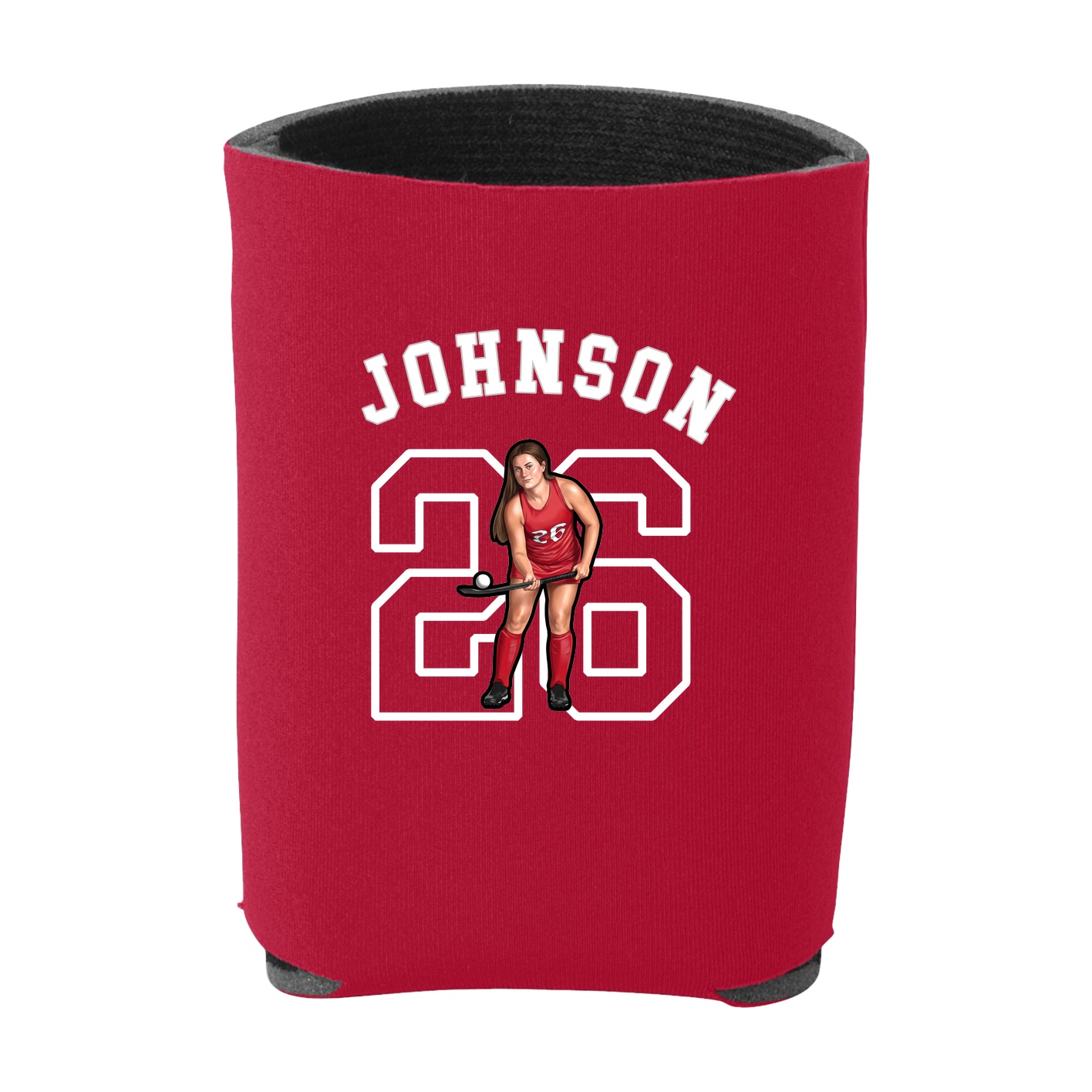Can Holder — Shirsey Arch in Red