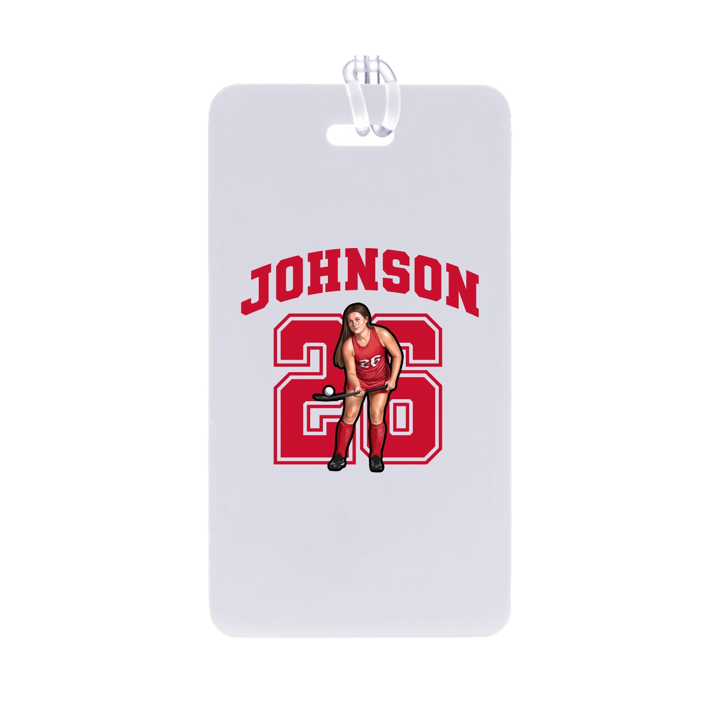 Bag Tag — Number in Classic