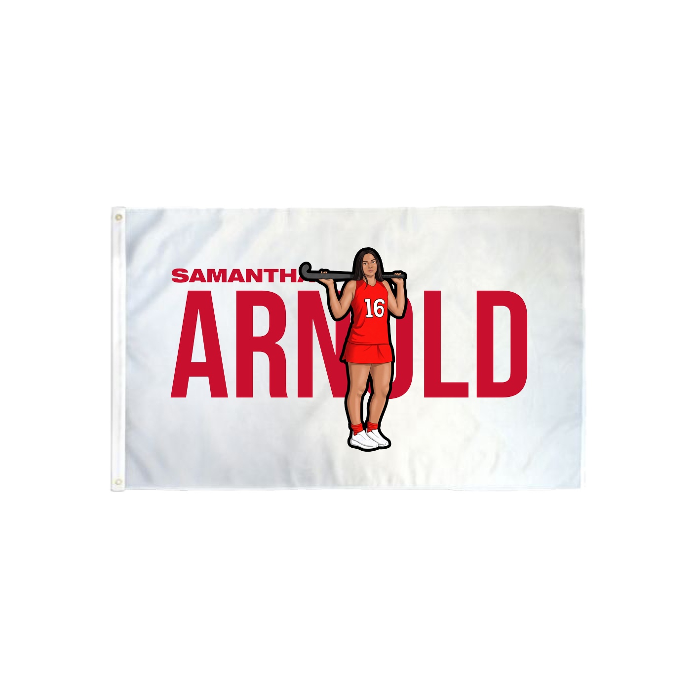 3x5 Flag — Player Name in Classic