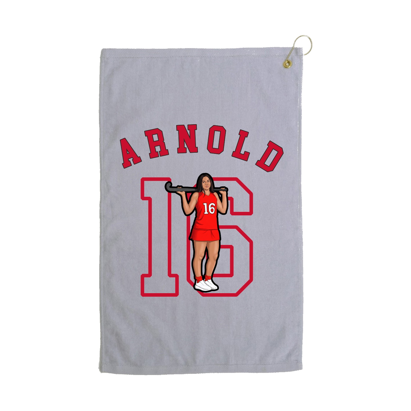 Golf Towel — Shirsey Arch in Grey