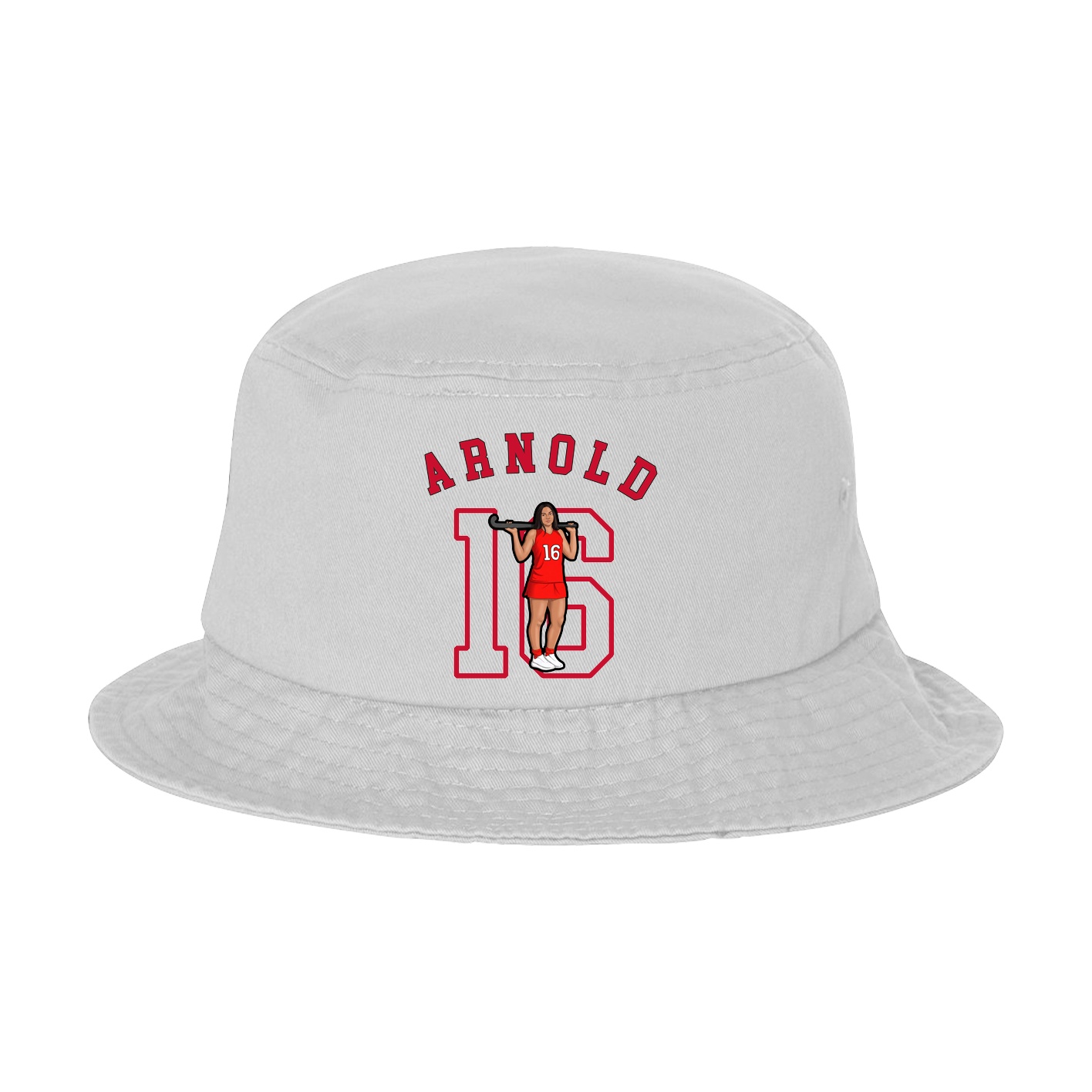 Bucket Cap — Shirsey Arch in White
