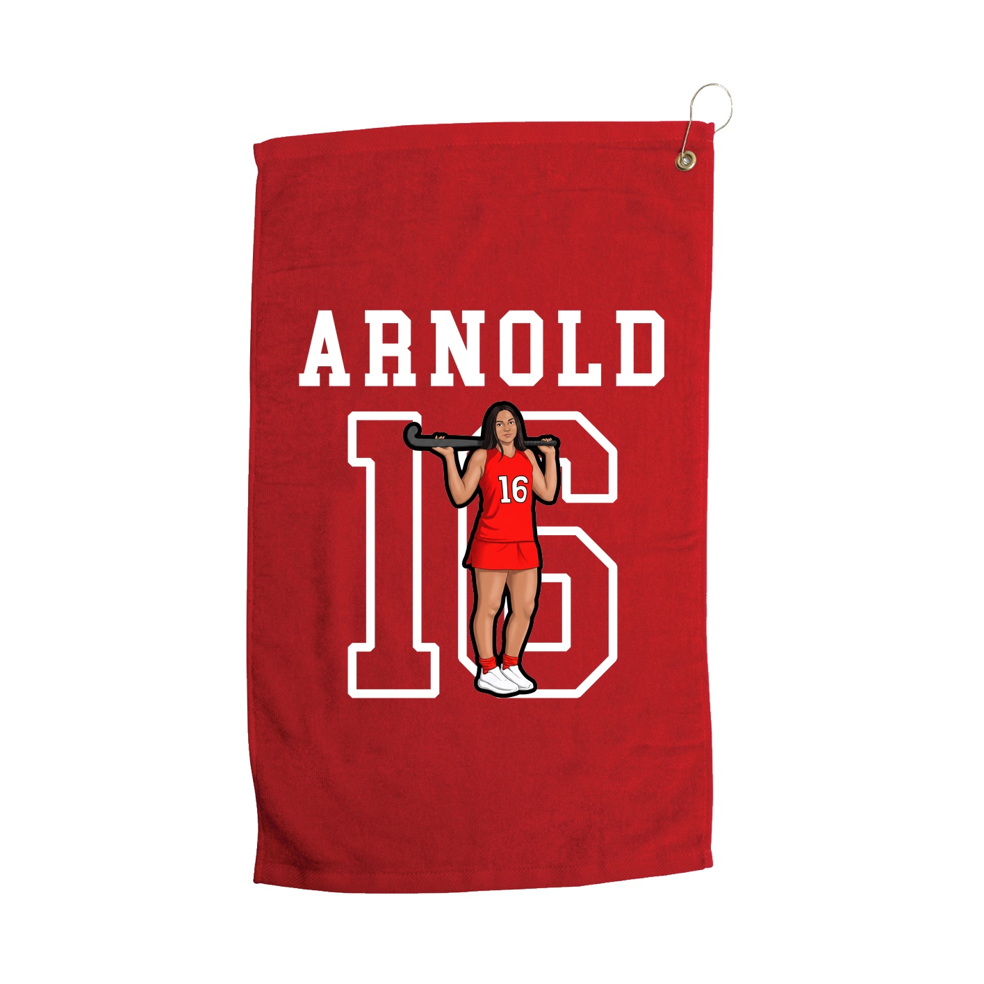 Golf Towel — Shirsey in Red