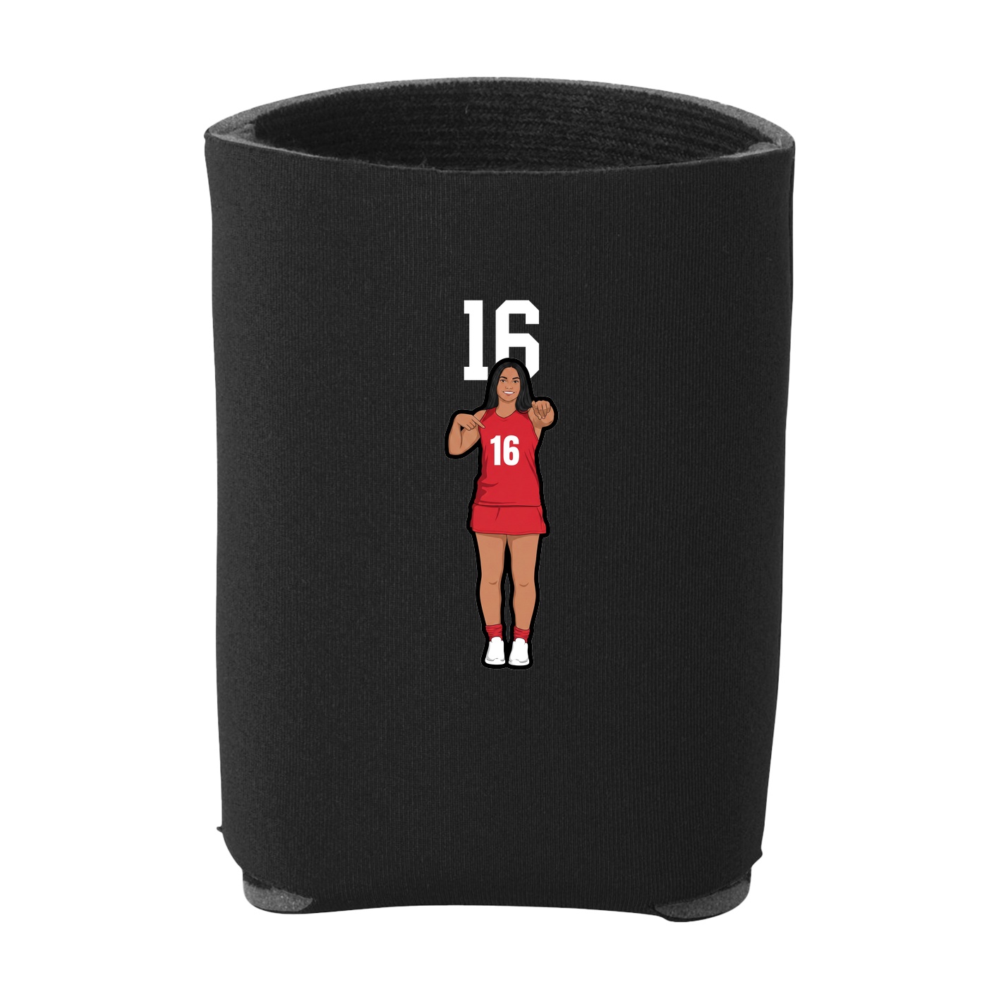 Can Holder — Number Top in Black