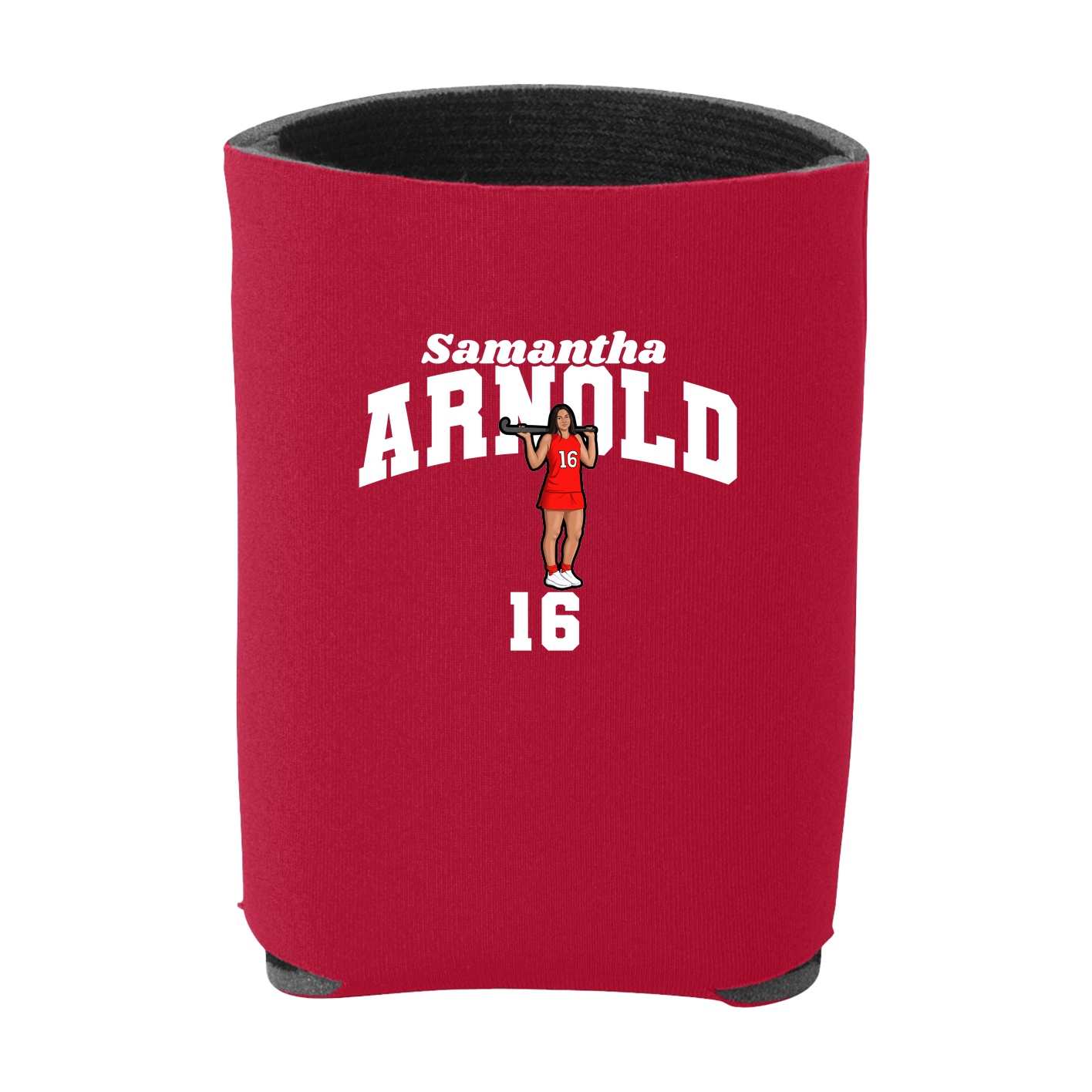 Can Holder — Signature Arch in Red