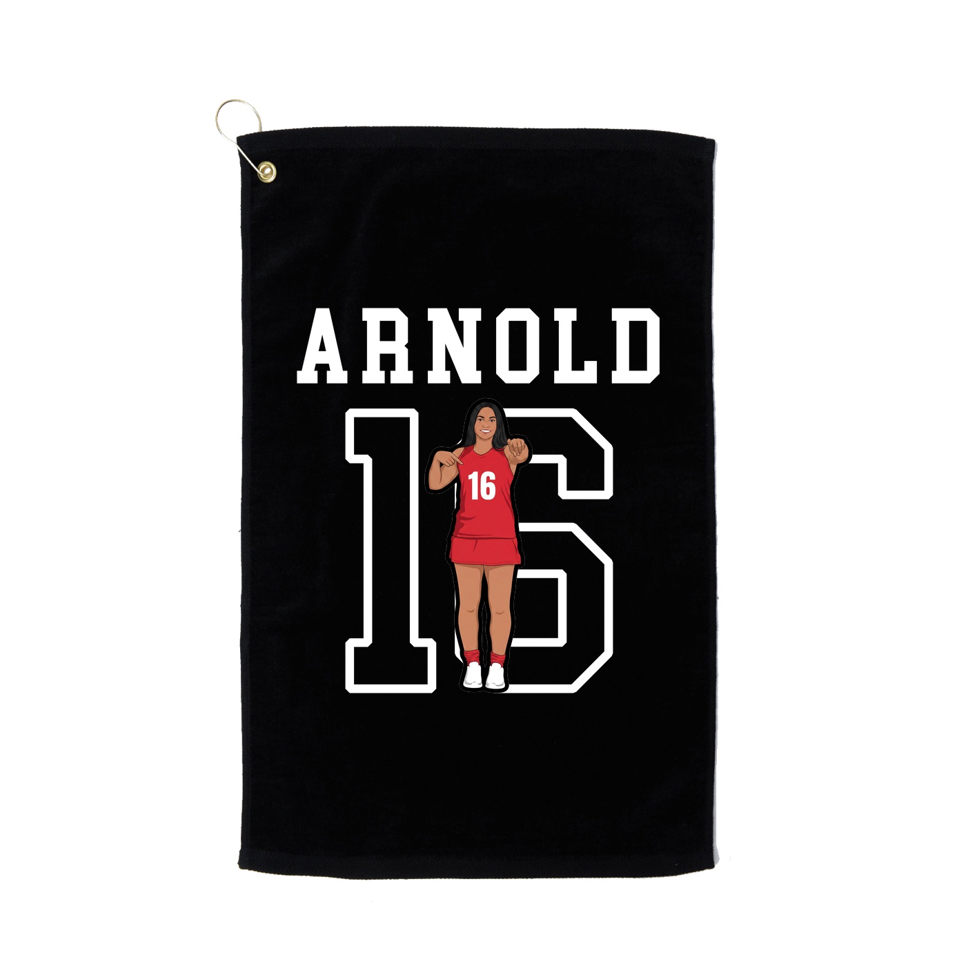 Golf Towel — Shirsey in Black