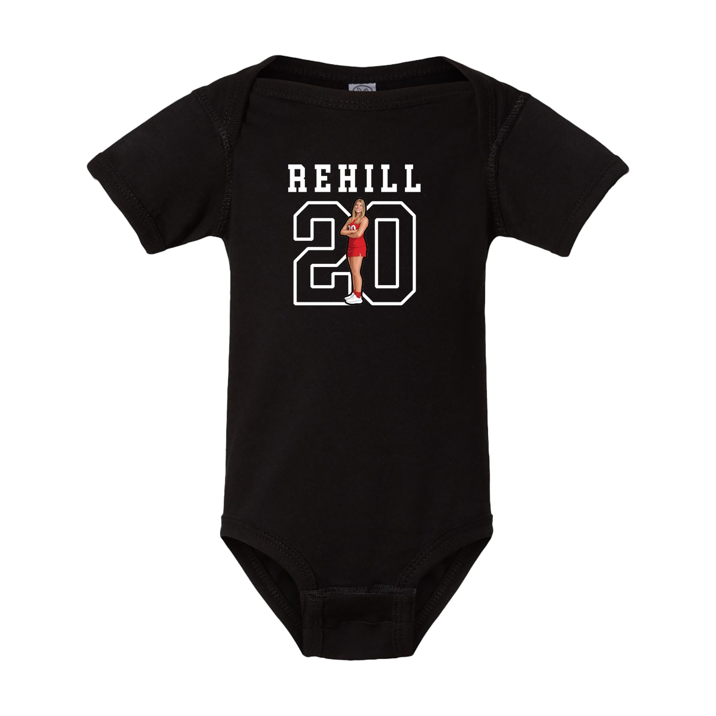 Baby Onesie — Shirsey in Black