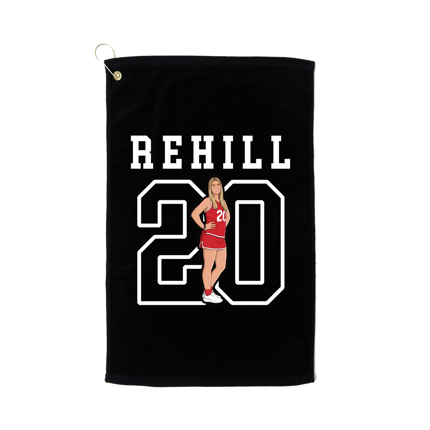 Golf Towel — Shirsey in Black