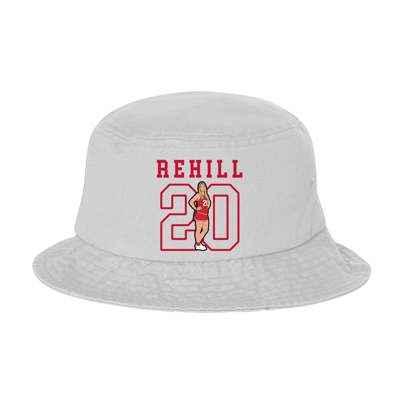 Bucket Cap — Shirsey in White