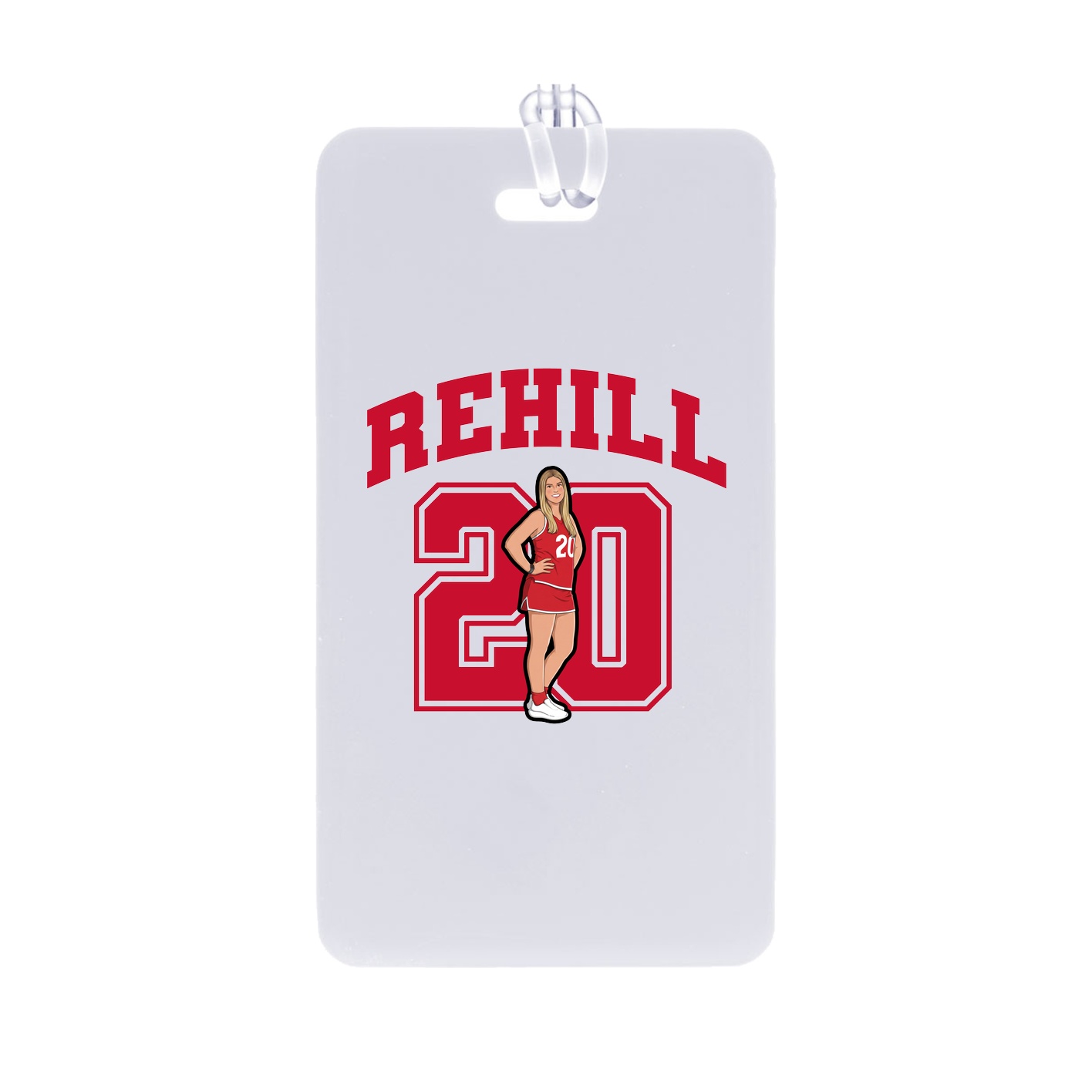 Bag Tag — Number in Classic