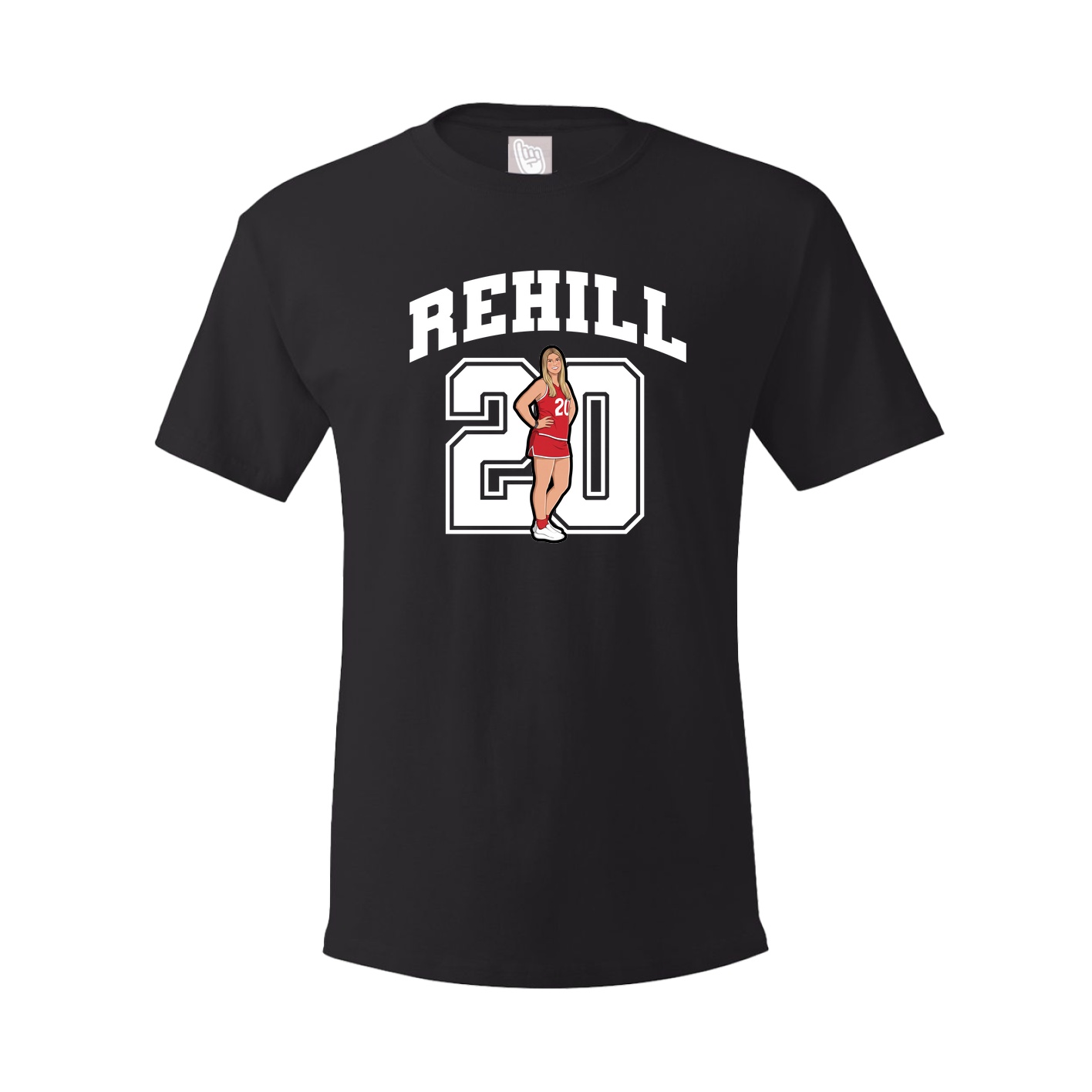Tee — Number in Black