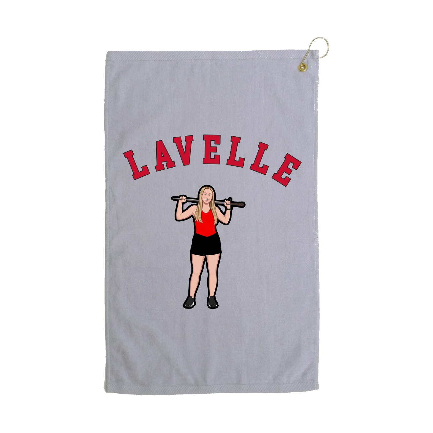 Golf Towel — Shirsey Arch in Grey