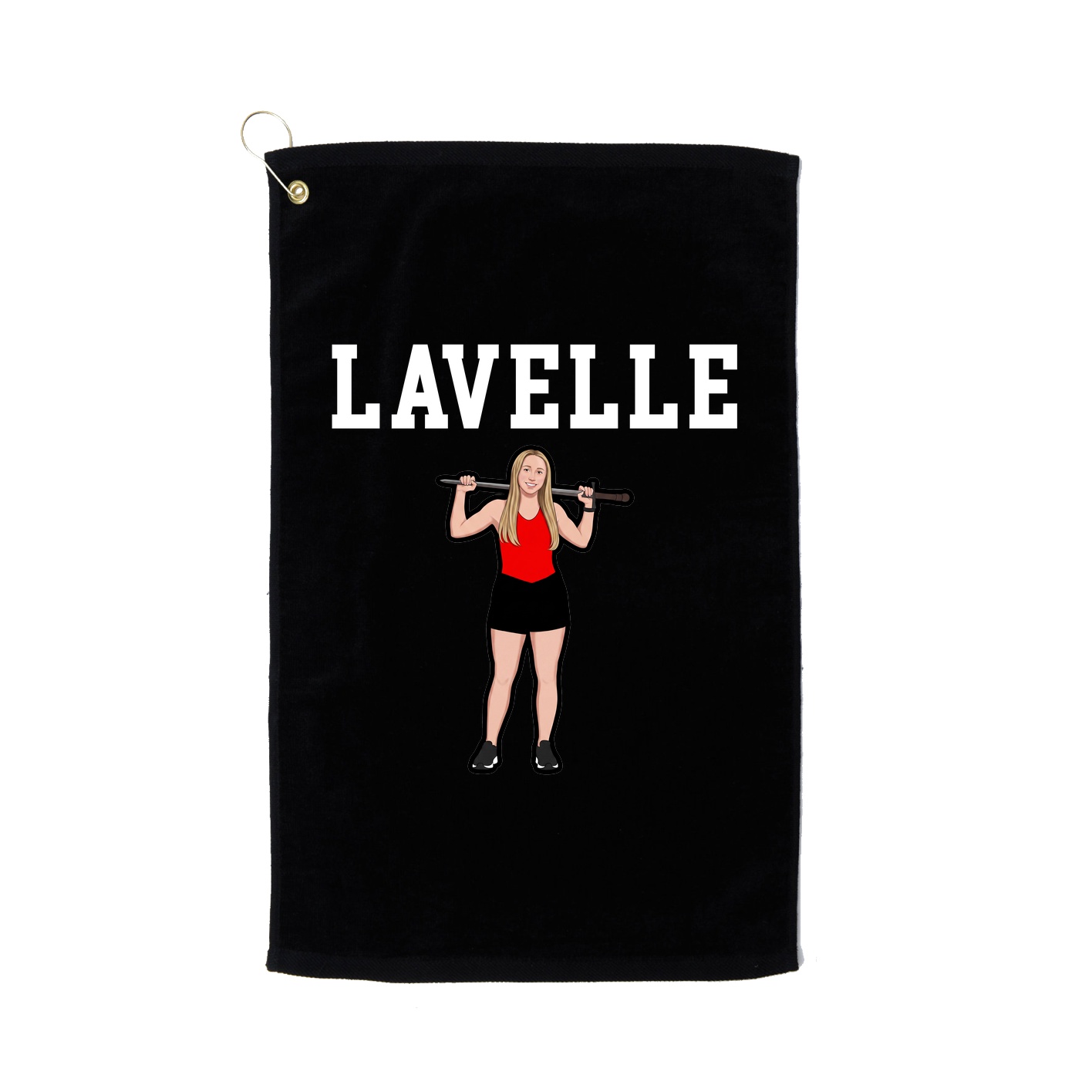 Golf Towel — Shirsey in Black