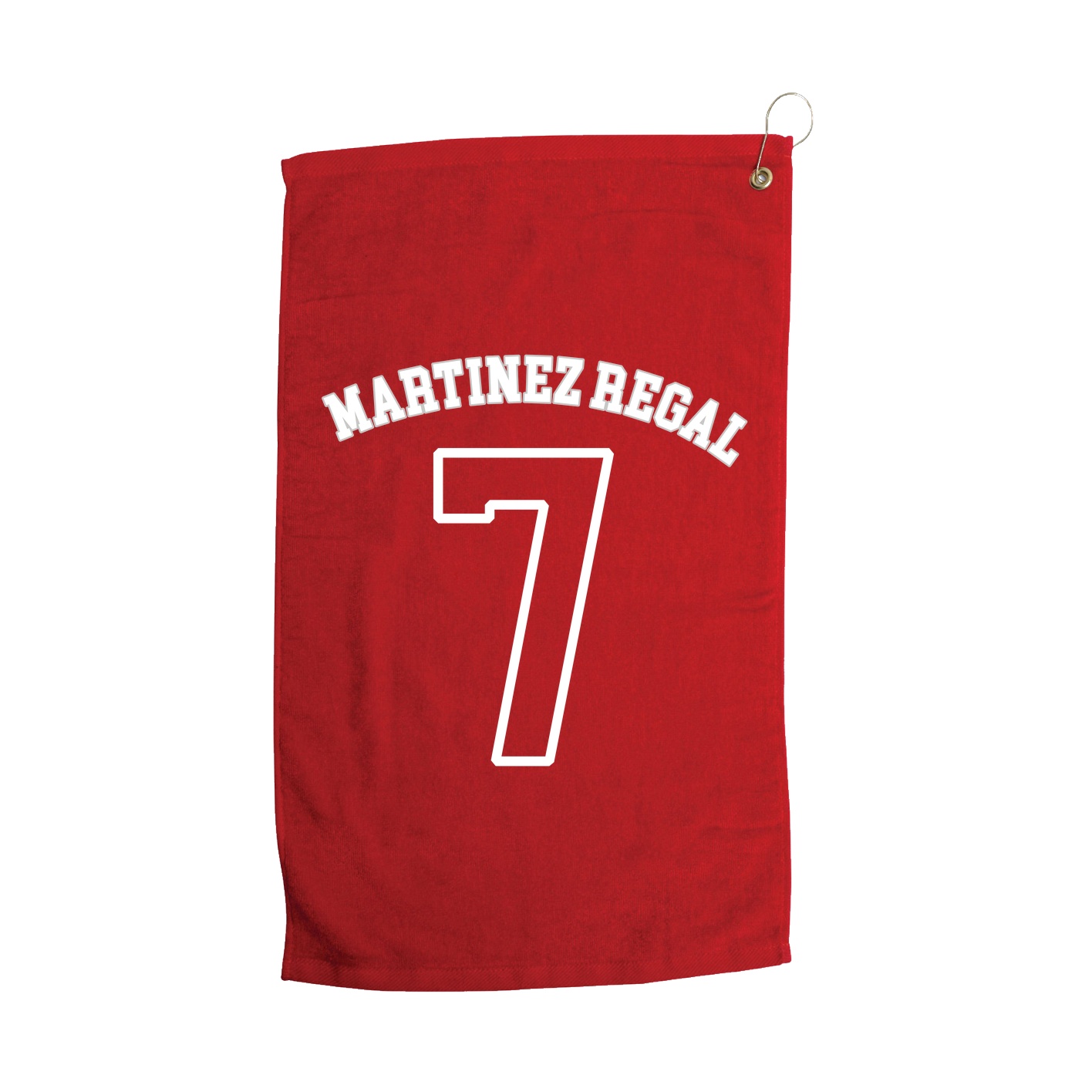 Golf Towel — Shirsey Arch in Red