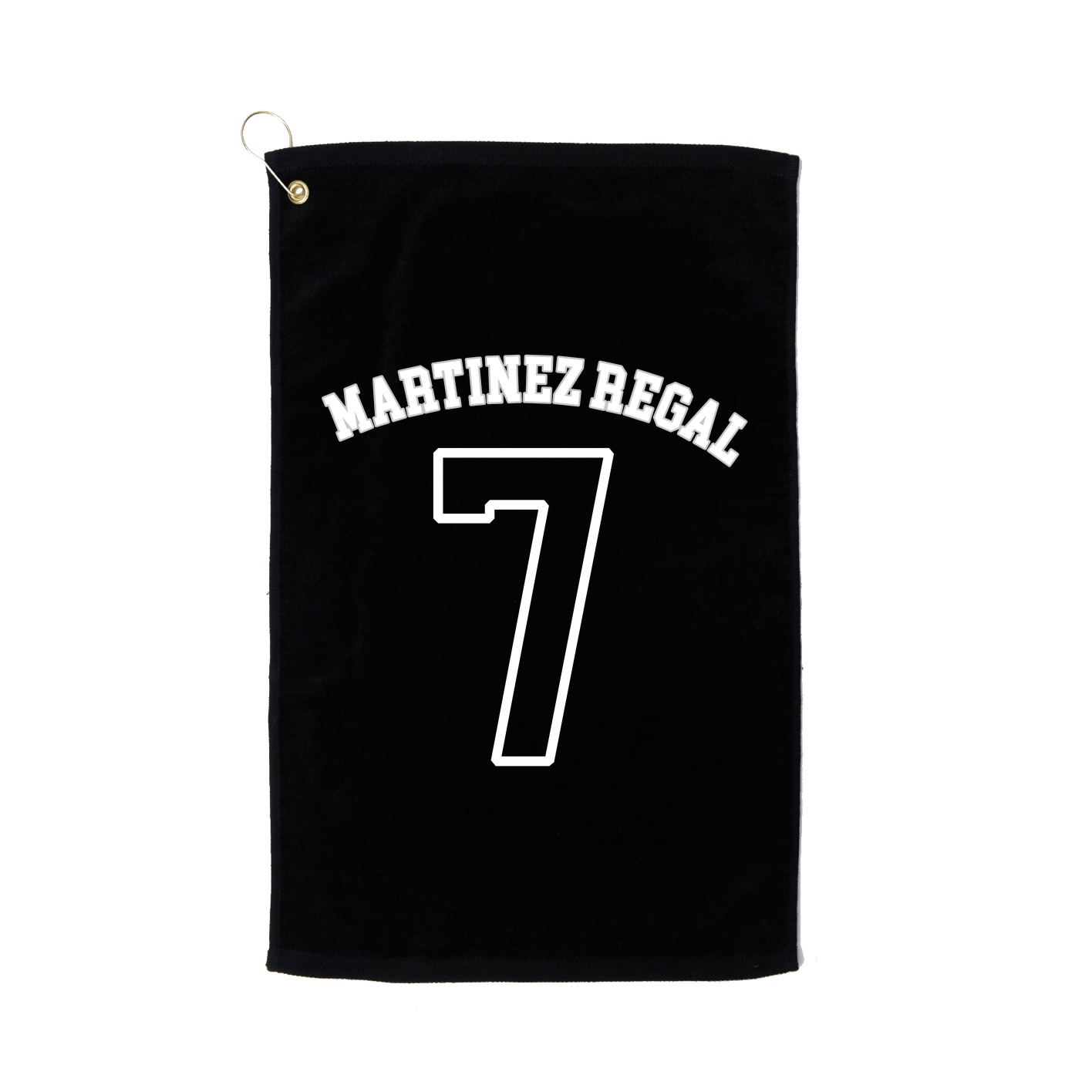 Golf Towel — Shirsey Arch in Black
