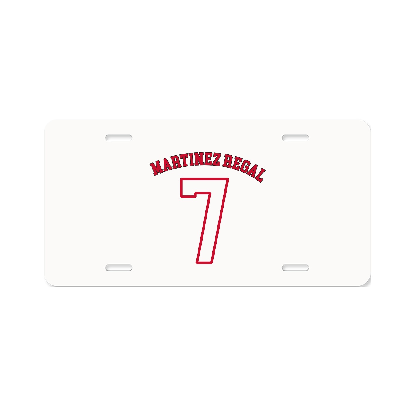 License Plate — Shirsey Arch in Classic
