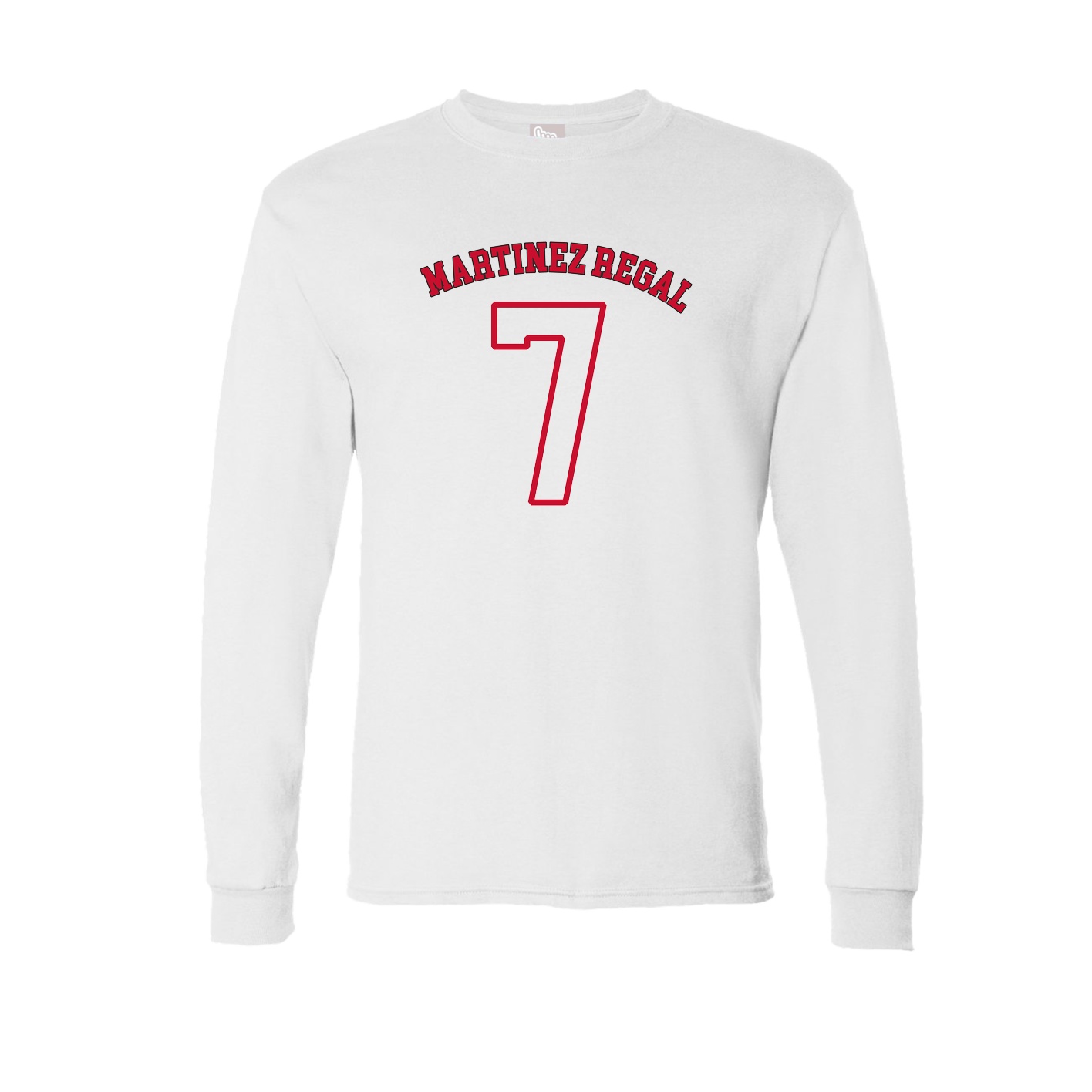 Long Sleeve Tee — Shirsey Arch in White