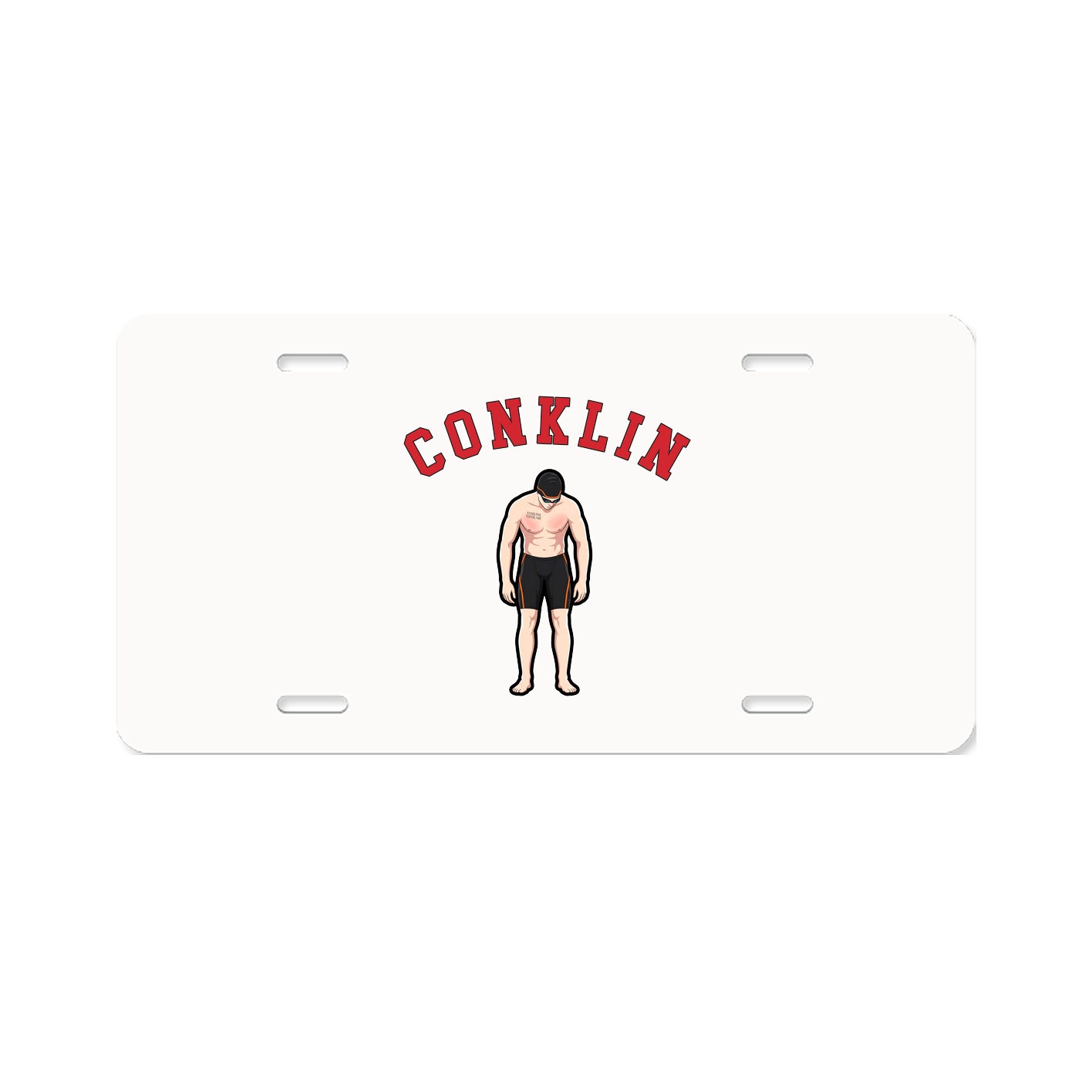 License Plate — Shirsey Arch in Classic