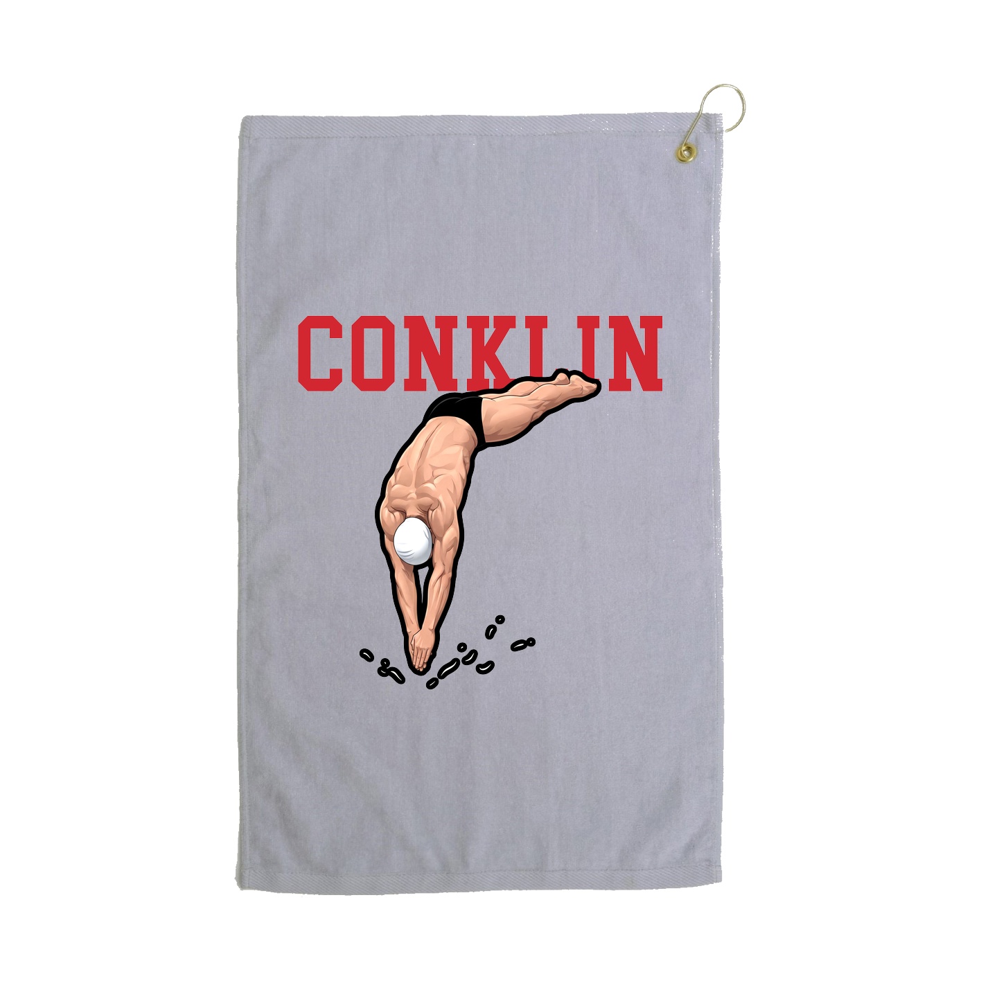 Golf Towel — Shirsey in Grey