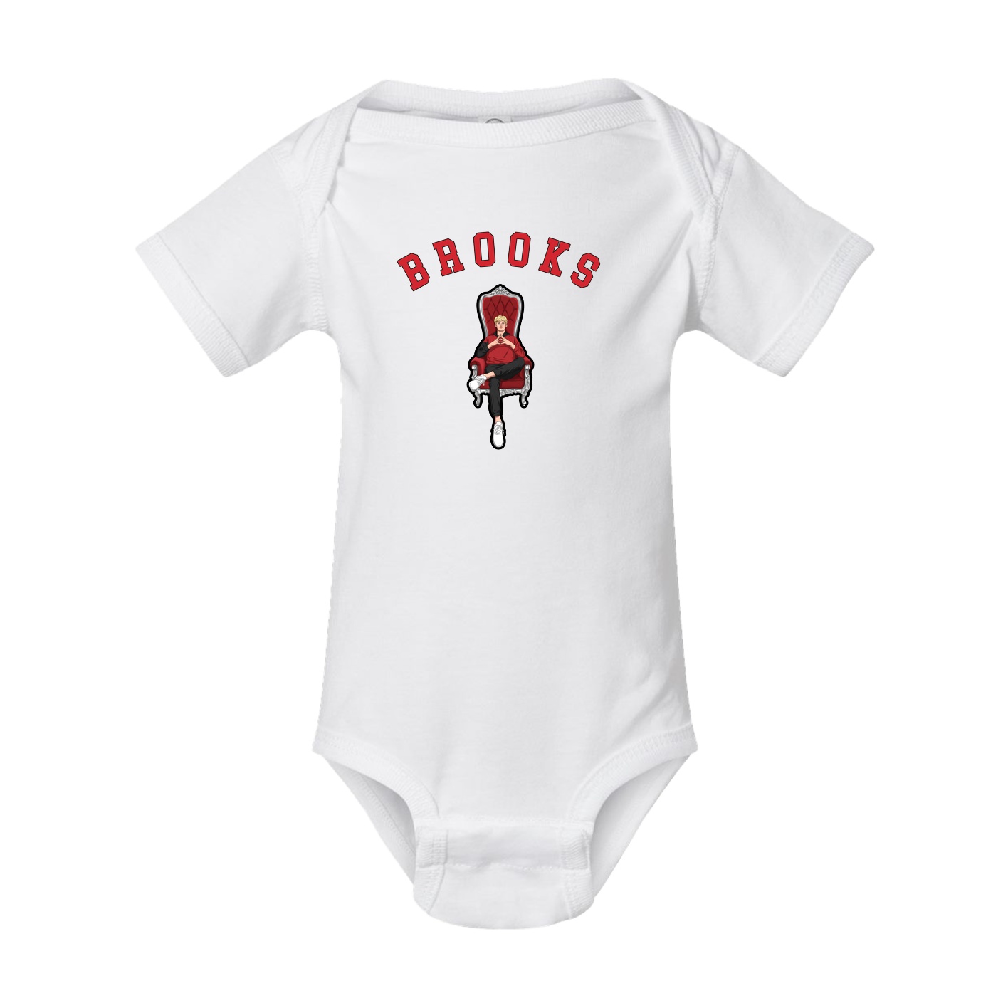 Baby Onesie — Shirsey Arch in White