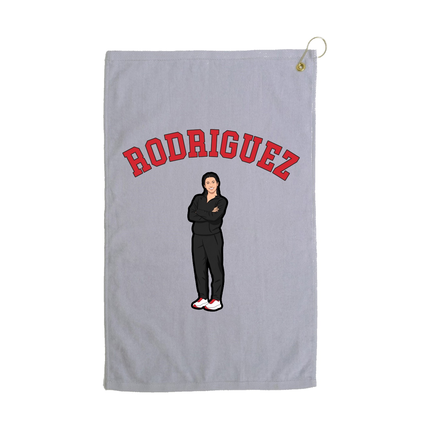 Golf Towel — Shirsey Arch in Grey