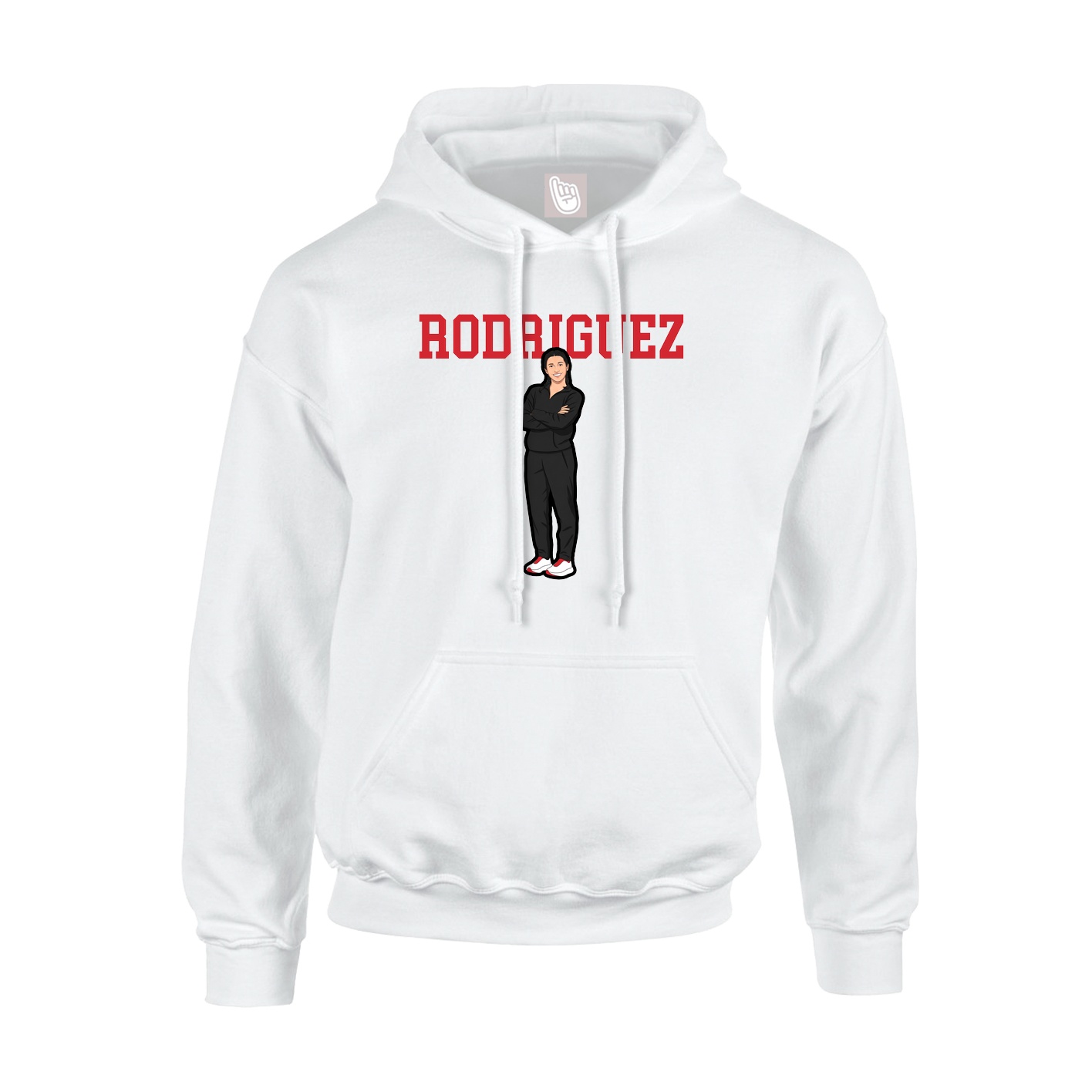 Youth Hoodie — Shirsey in White