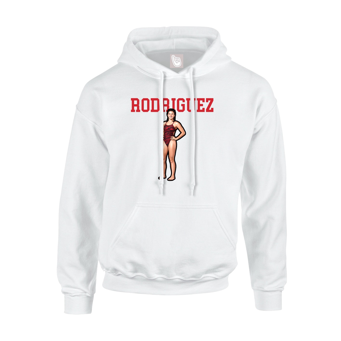 Youth Hoodie — Shirsey in White