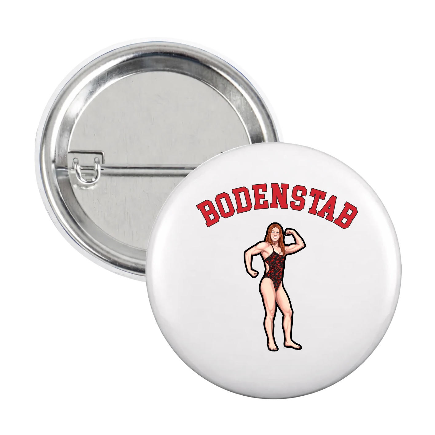 Game Day Button — Shirsey Arch in White