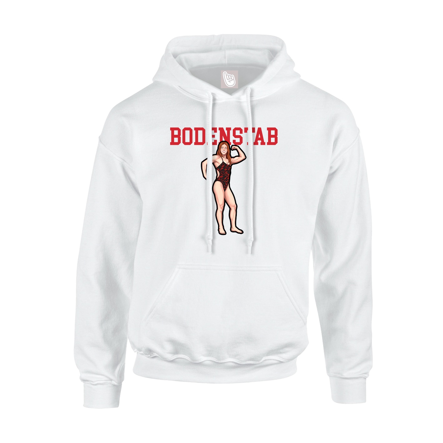 Hoodie — Shirsey in White