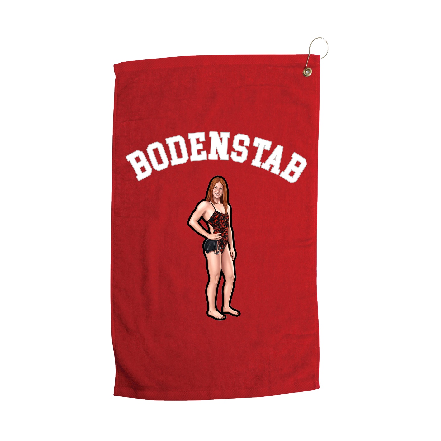 Golf Towel — Shirsey Arch in Red