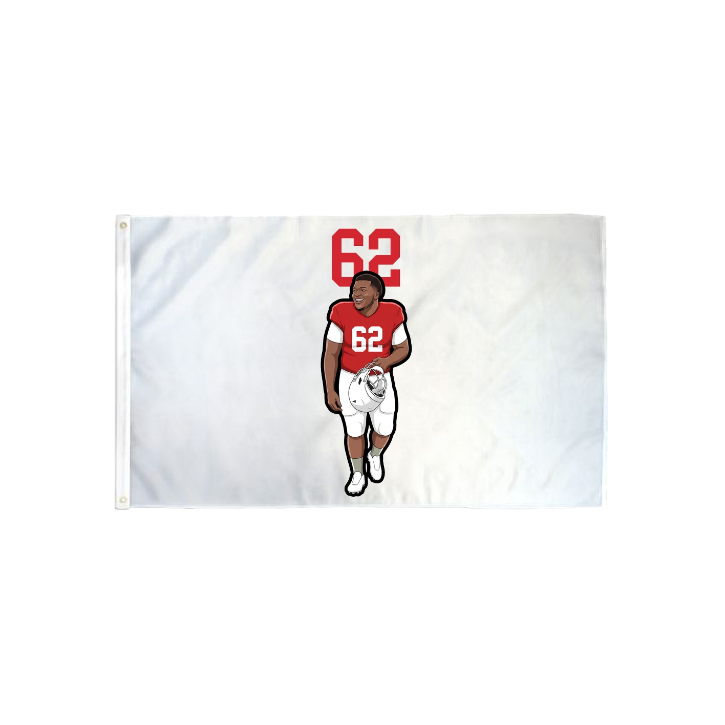 3x5 Flag — Number Top in Classic