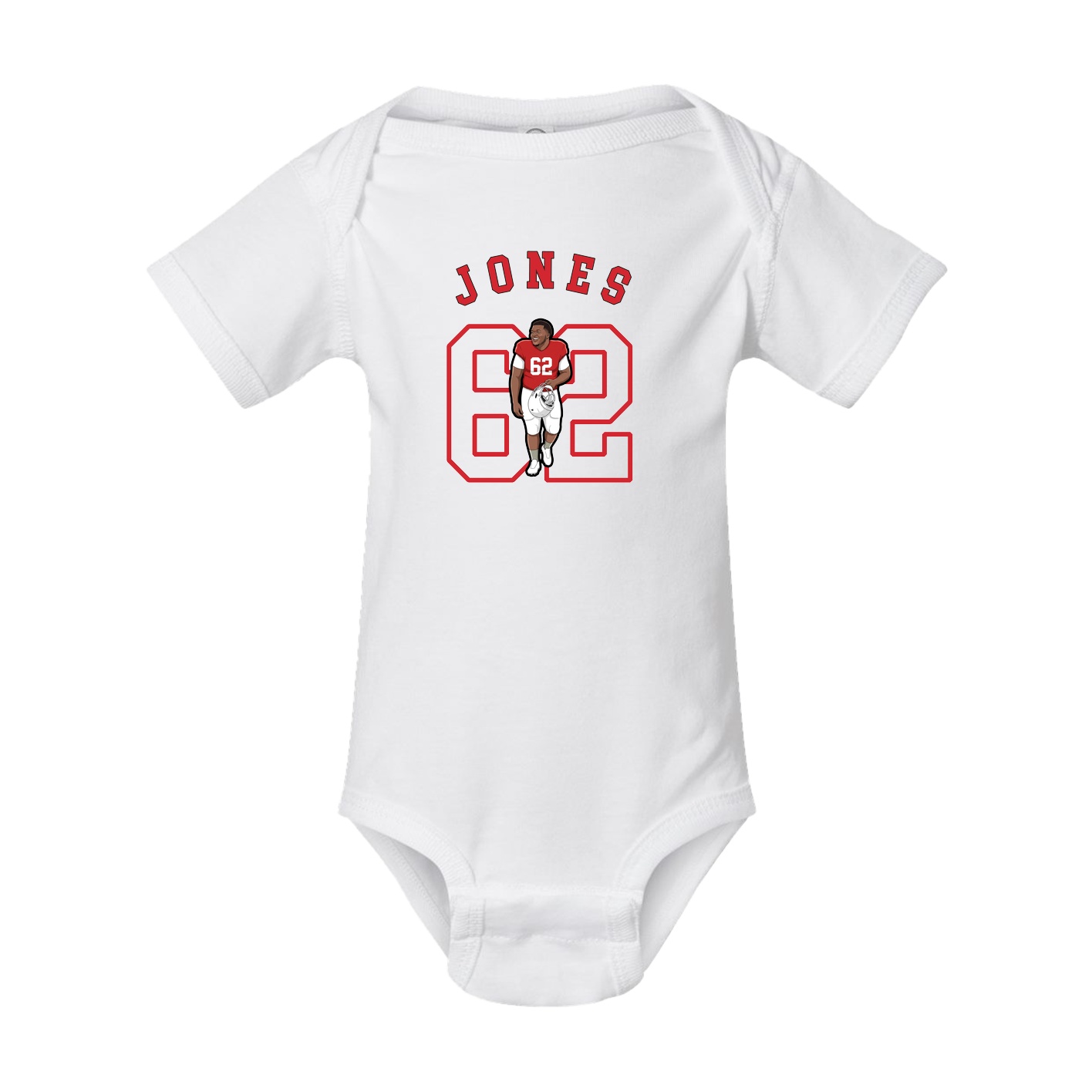 Baby Onesie — Shirsey Arch in White