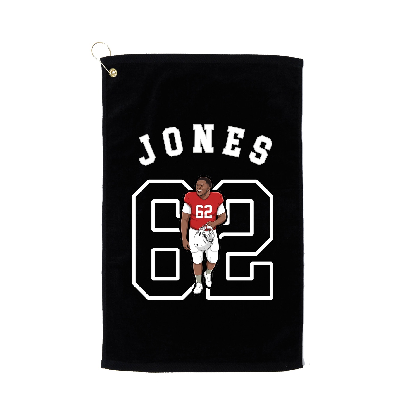 Golf Towel — Shirsey Arch in Black