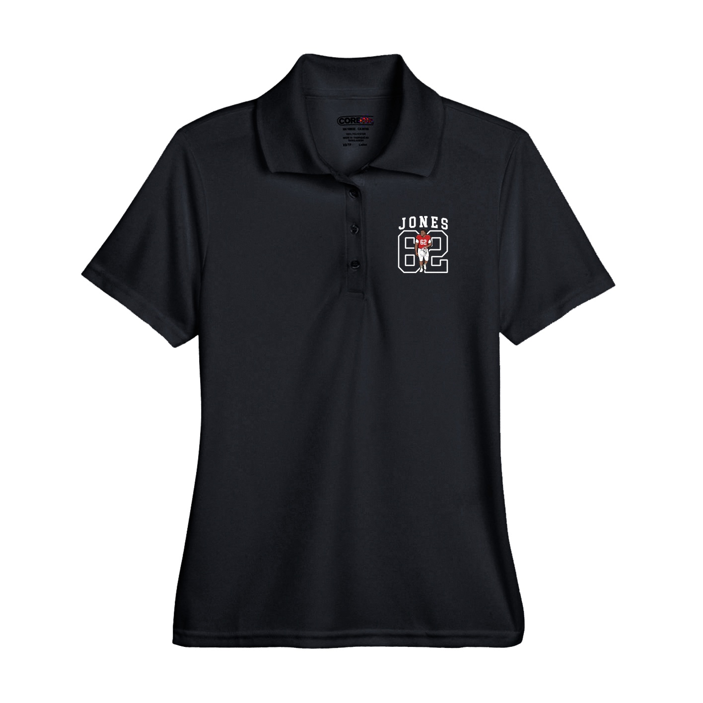Performance Polo — Shirsey in Black