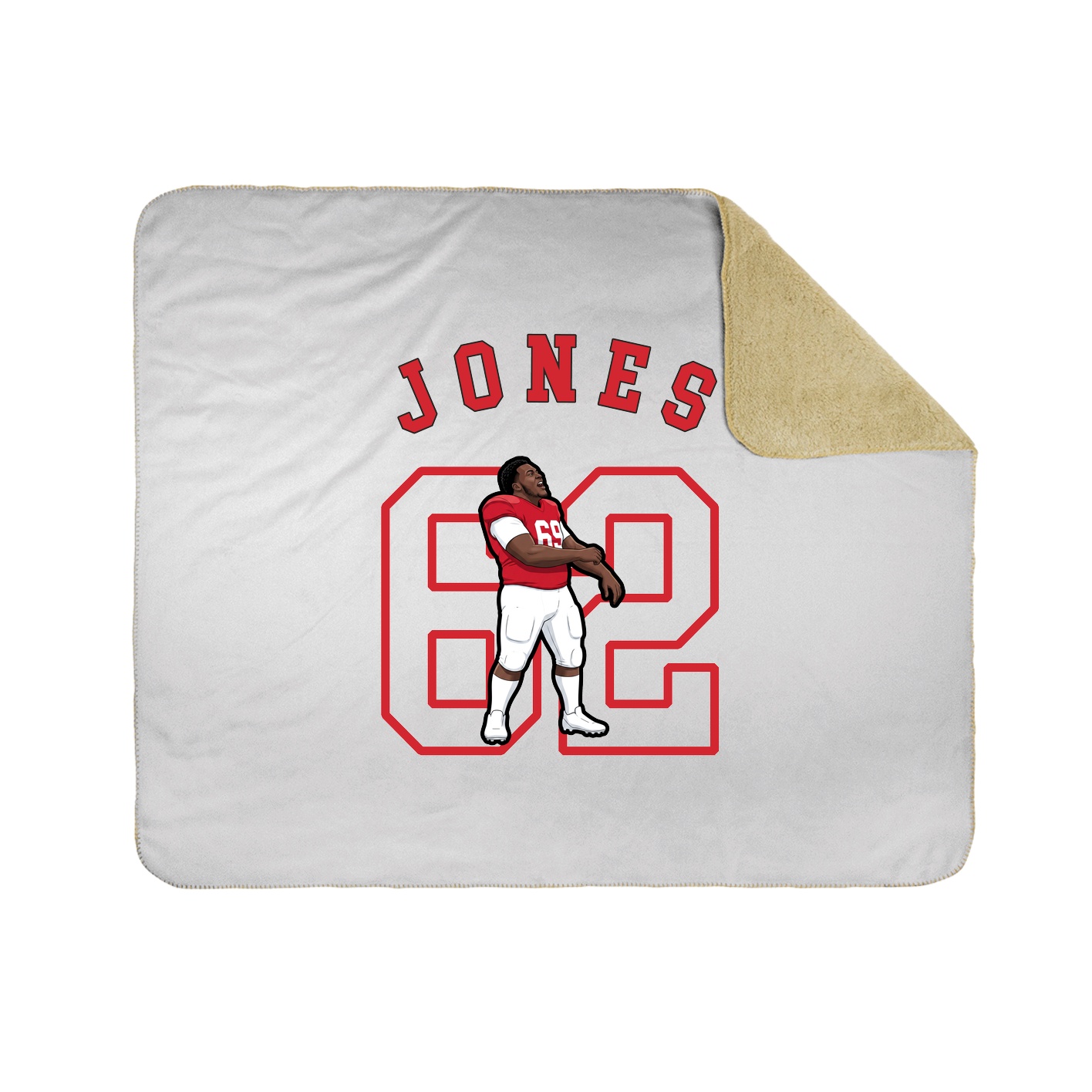 Throw Blanket — Shirsey Arch in White