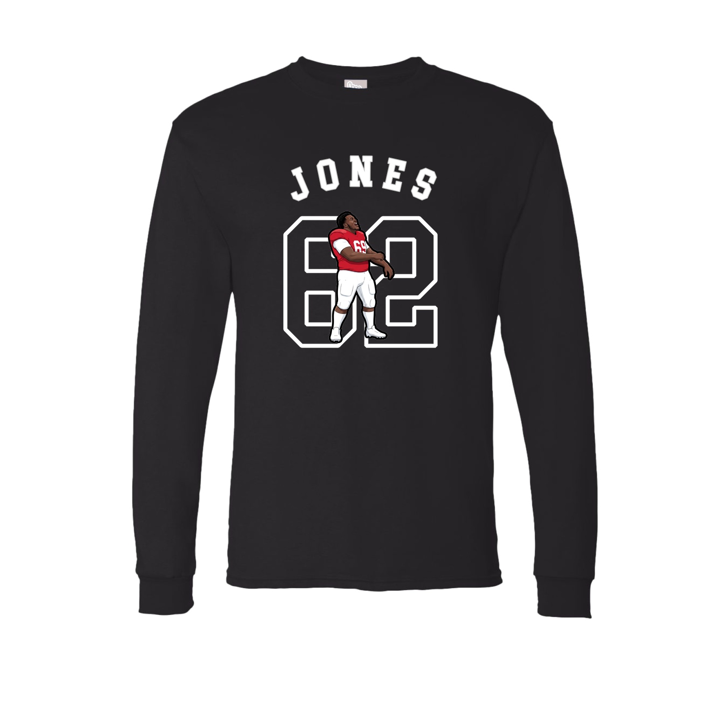 Long Sleeve Tee — Shirsey Arch in Black