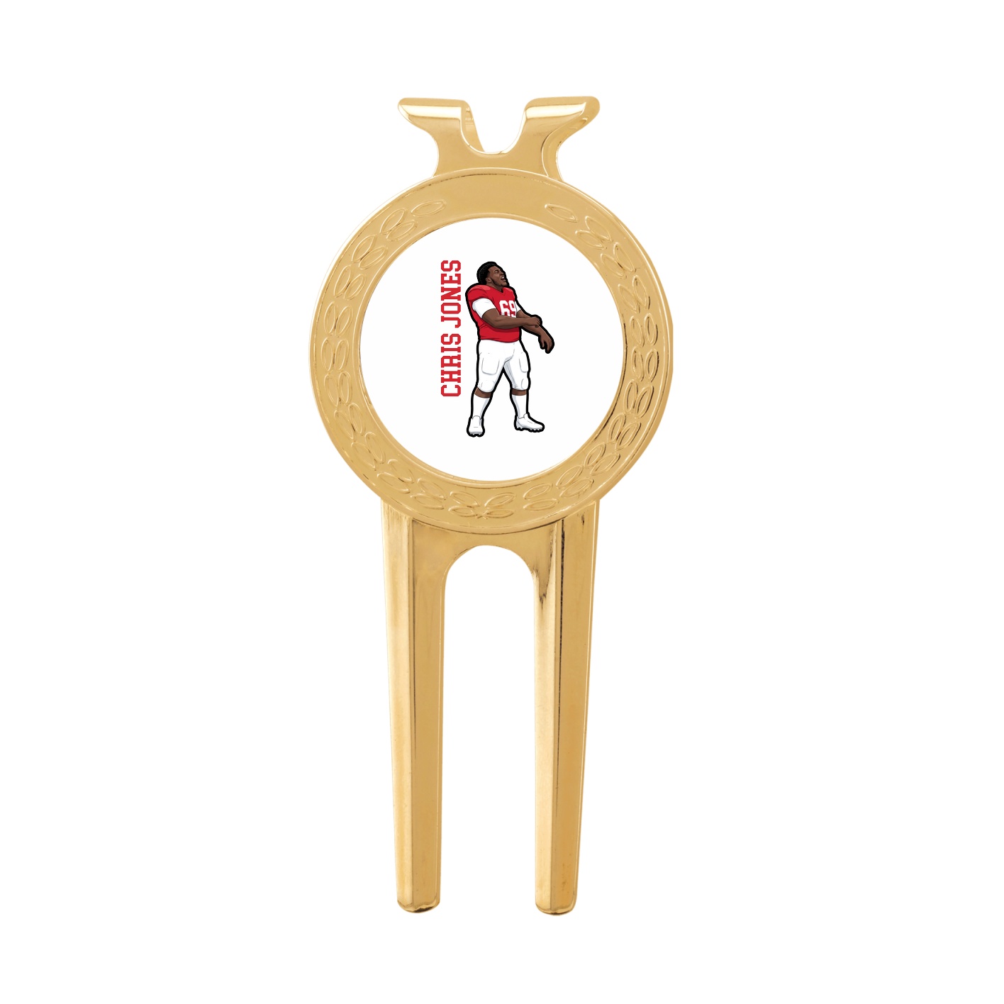 Divot Tool with Ball Marker — Name Vertical in Classic
