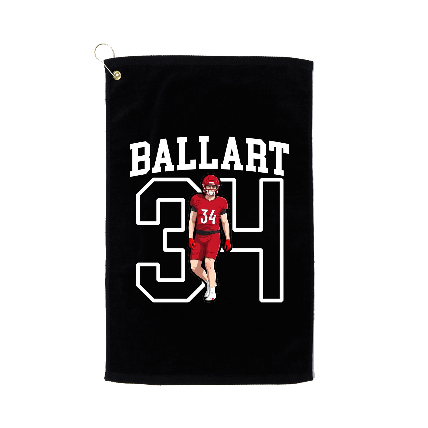 Golf Towel — Shirsey in Black