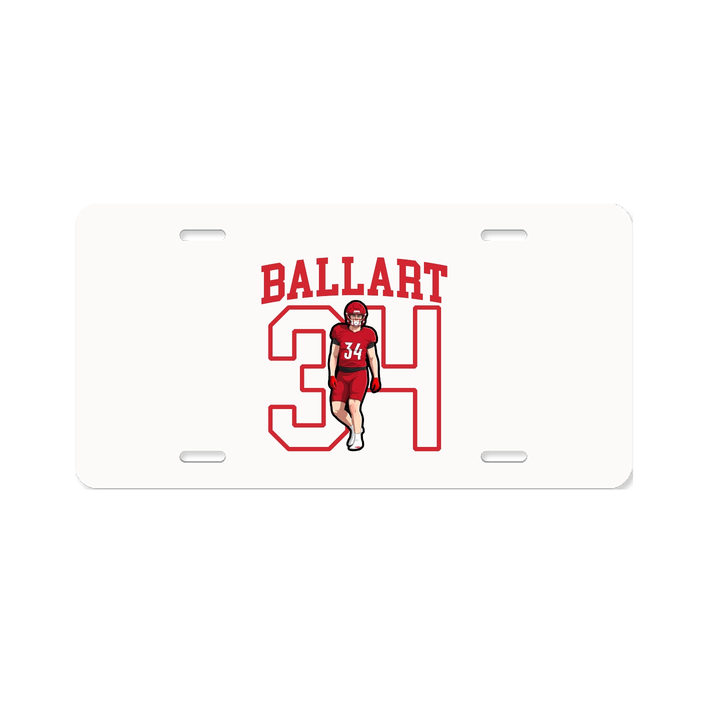 License Plate — Shirsey in Classic