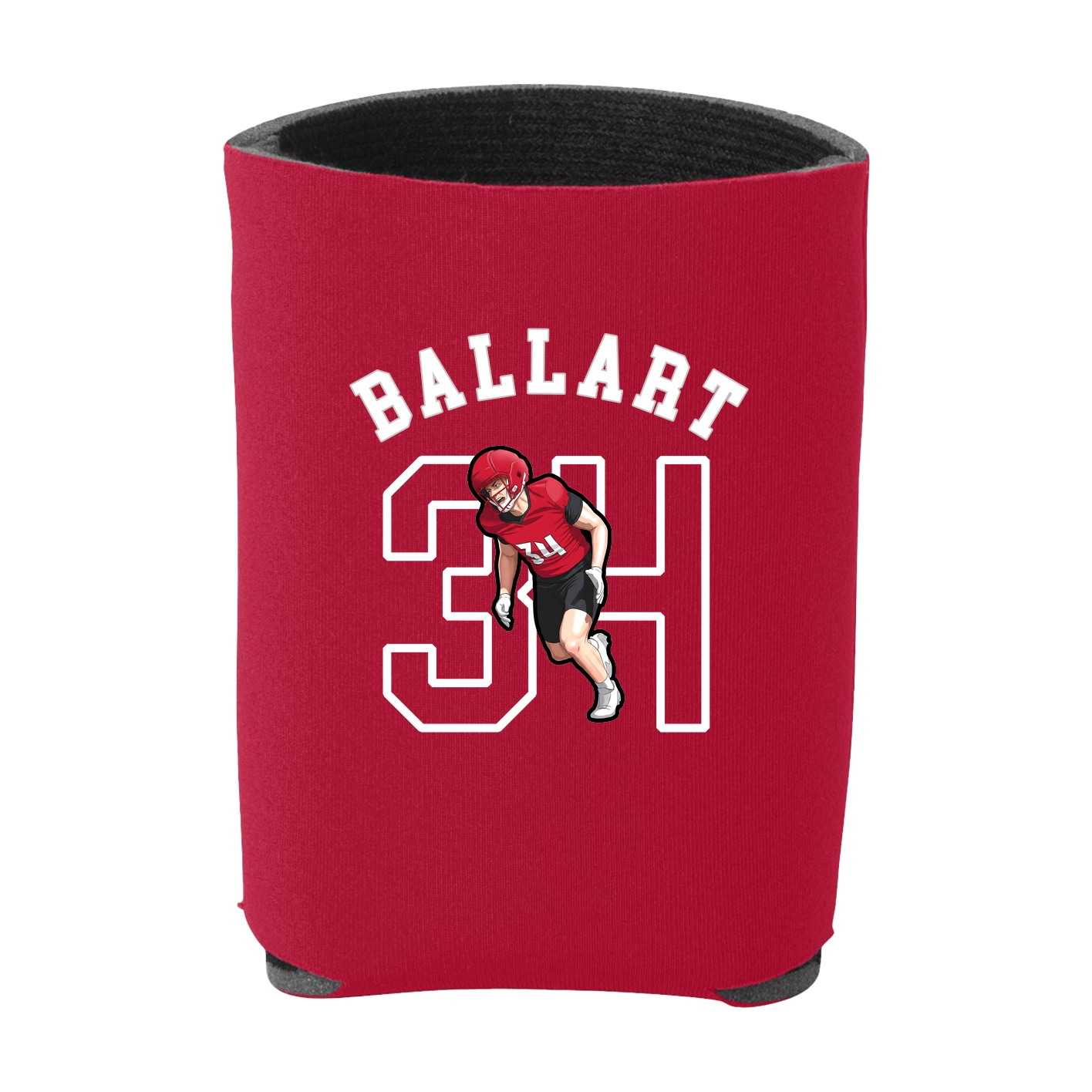 Can Holder — Shirsey Arch in Red