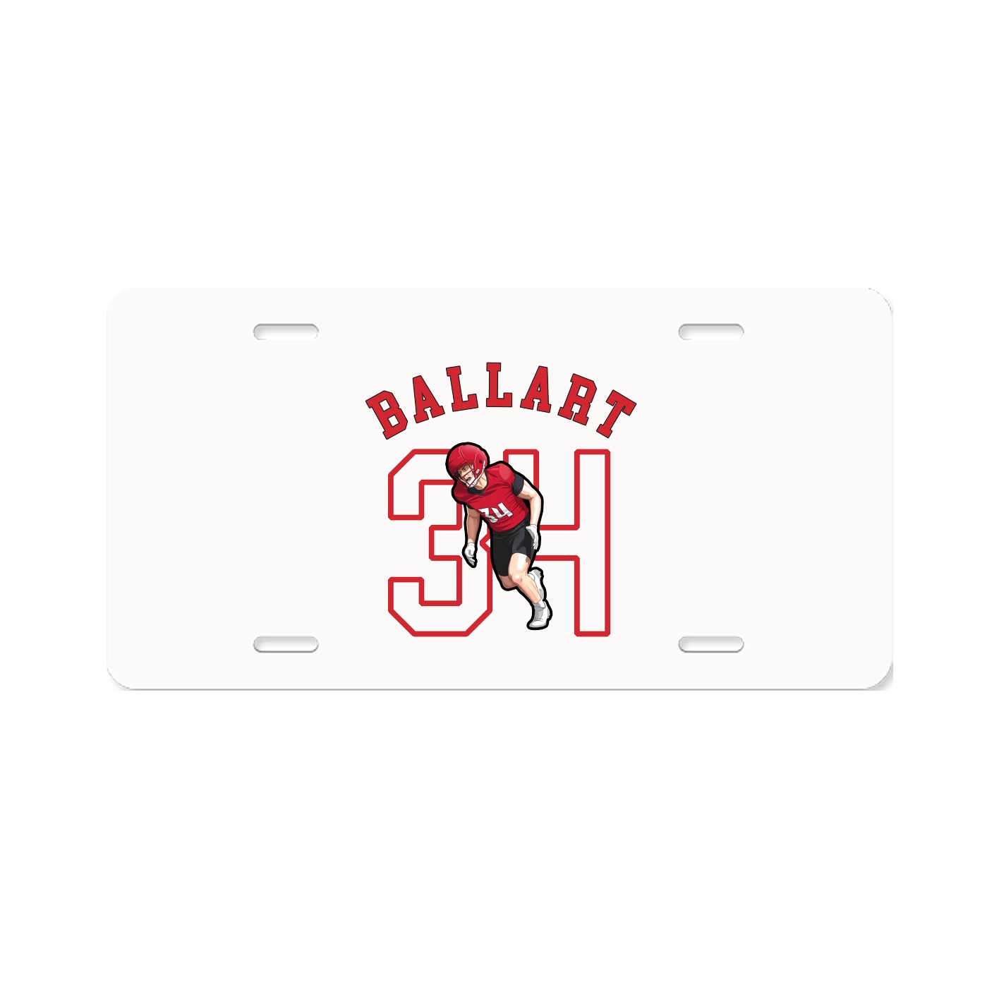 License Plate — Shirsey Arch in Classic