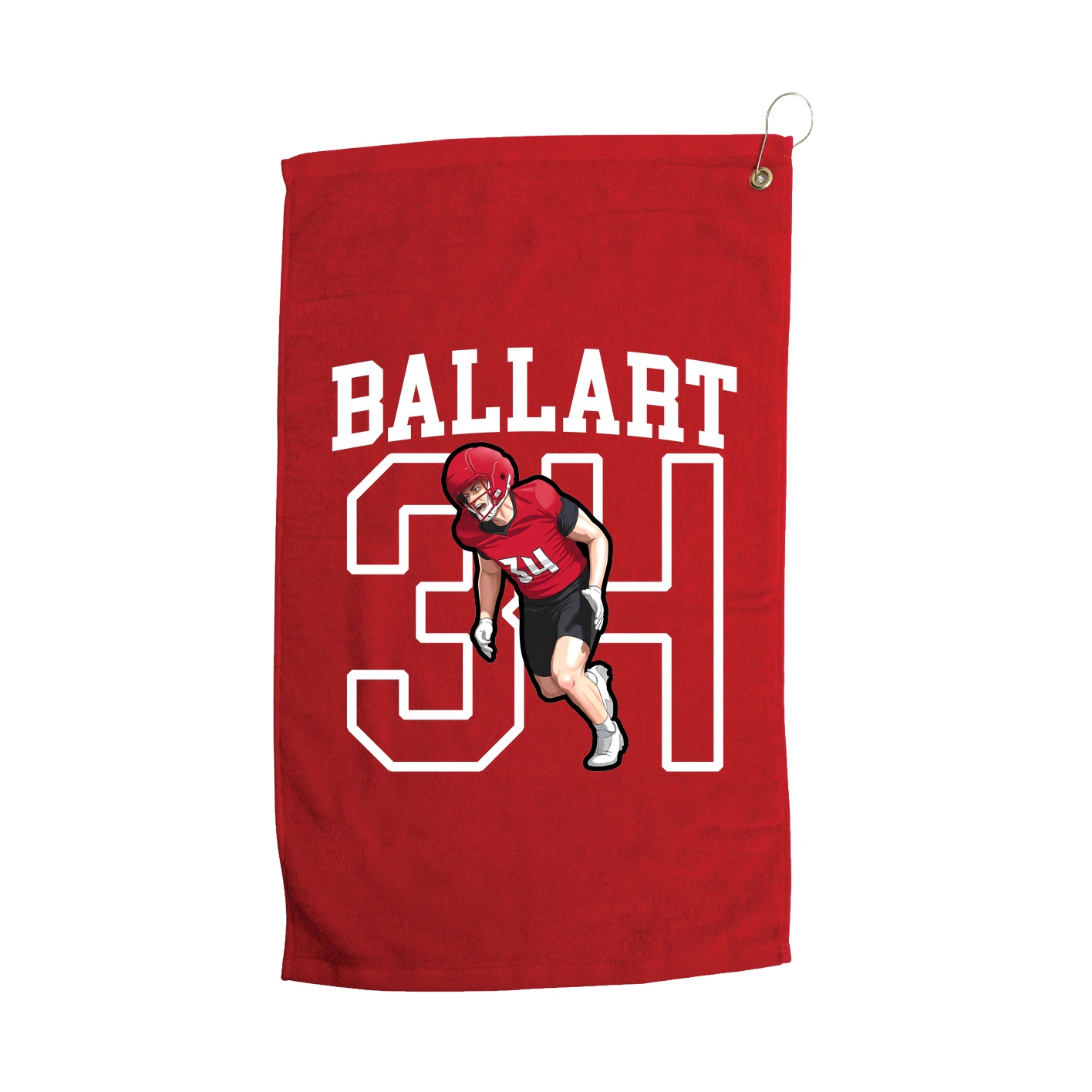 Golf Towel — Shirsey in Red